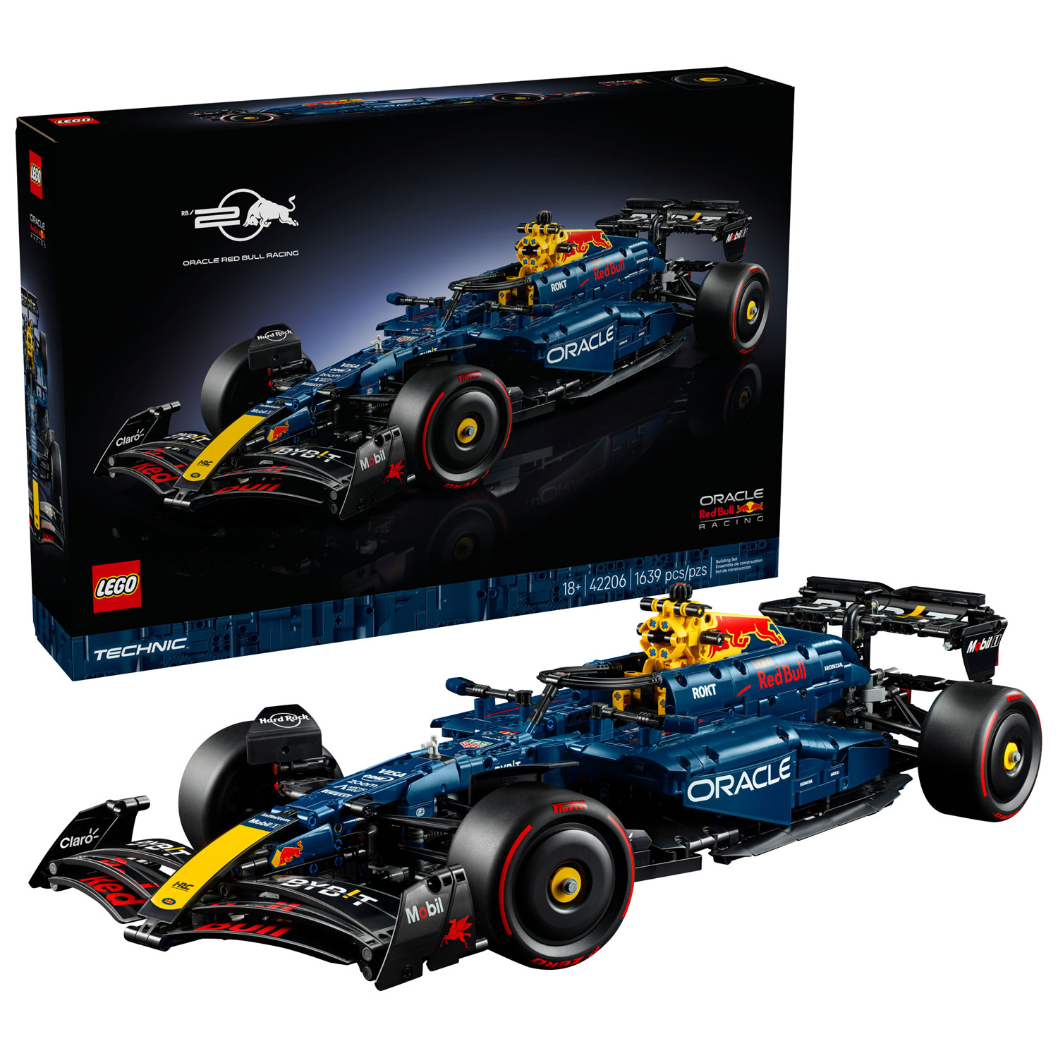 LEGO Technic: Oracle Red Bull Racing RB20 F1 Car - 1639 Pieces
