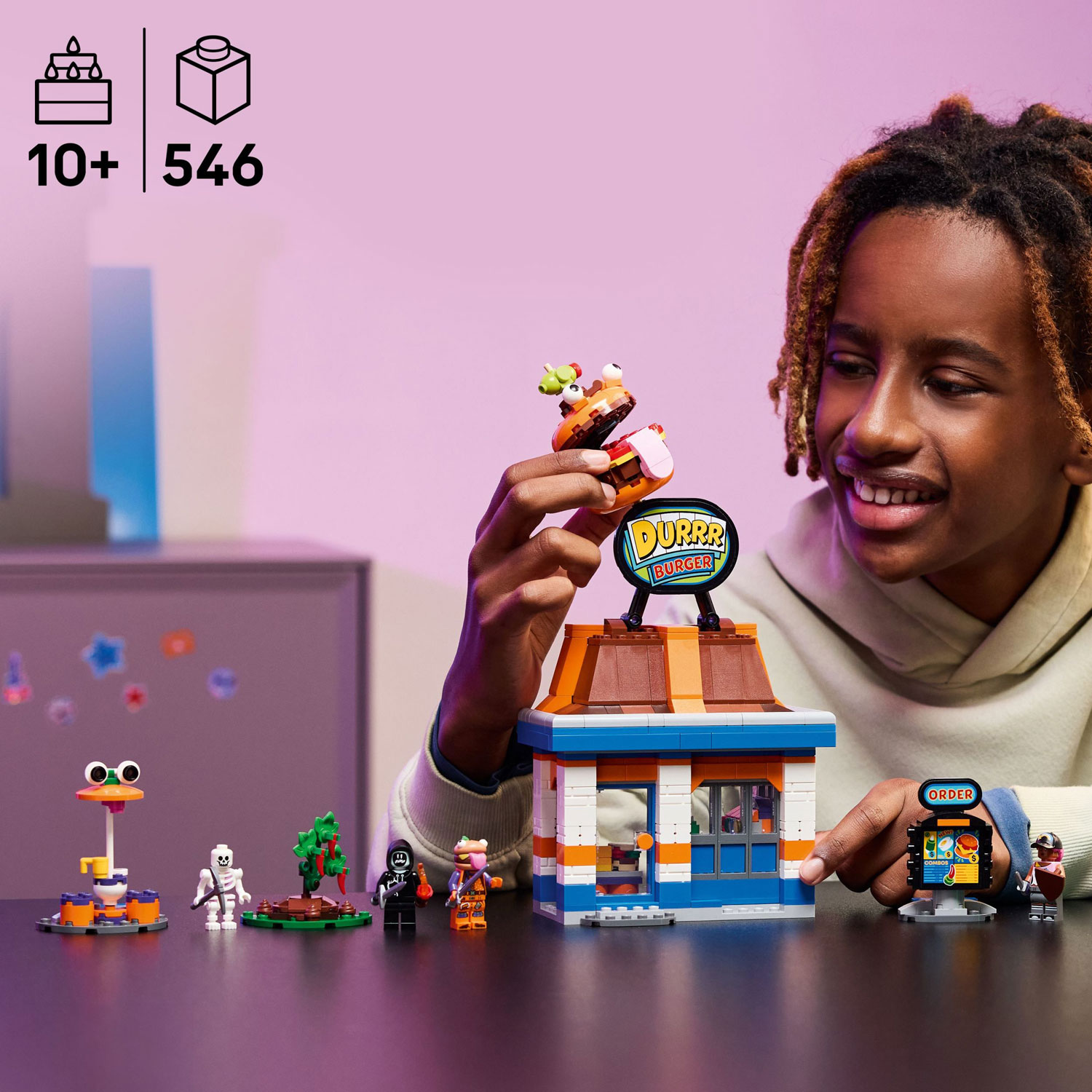 LEGO Fortnite: Durrr Burger Restaurant - 546 Pieces