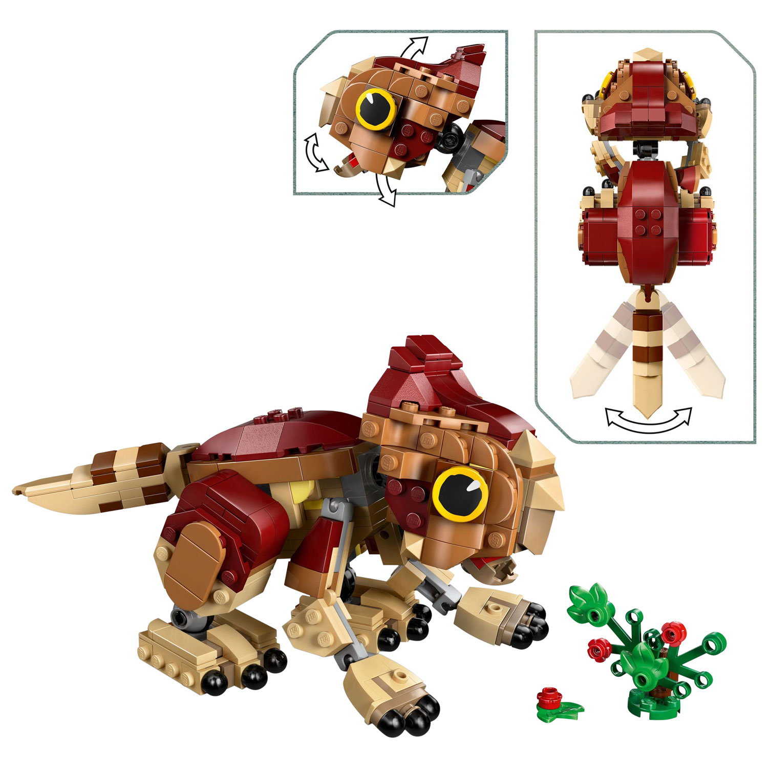 LEGO Jurassic World : Bébé dinosaure Dolores : Aquilops - 339 pièces