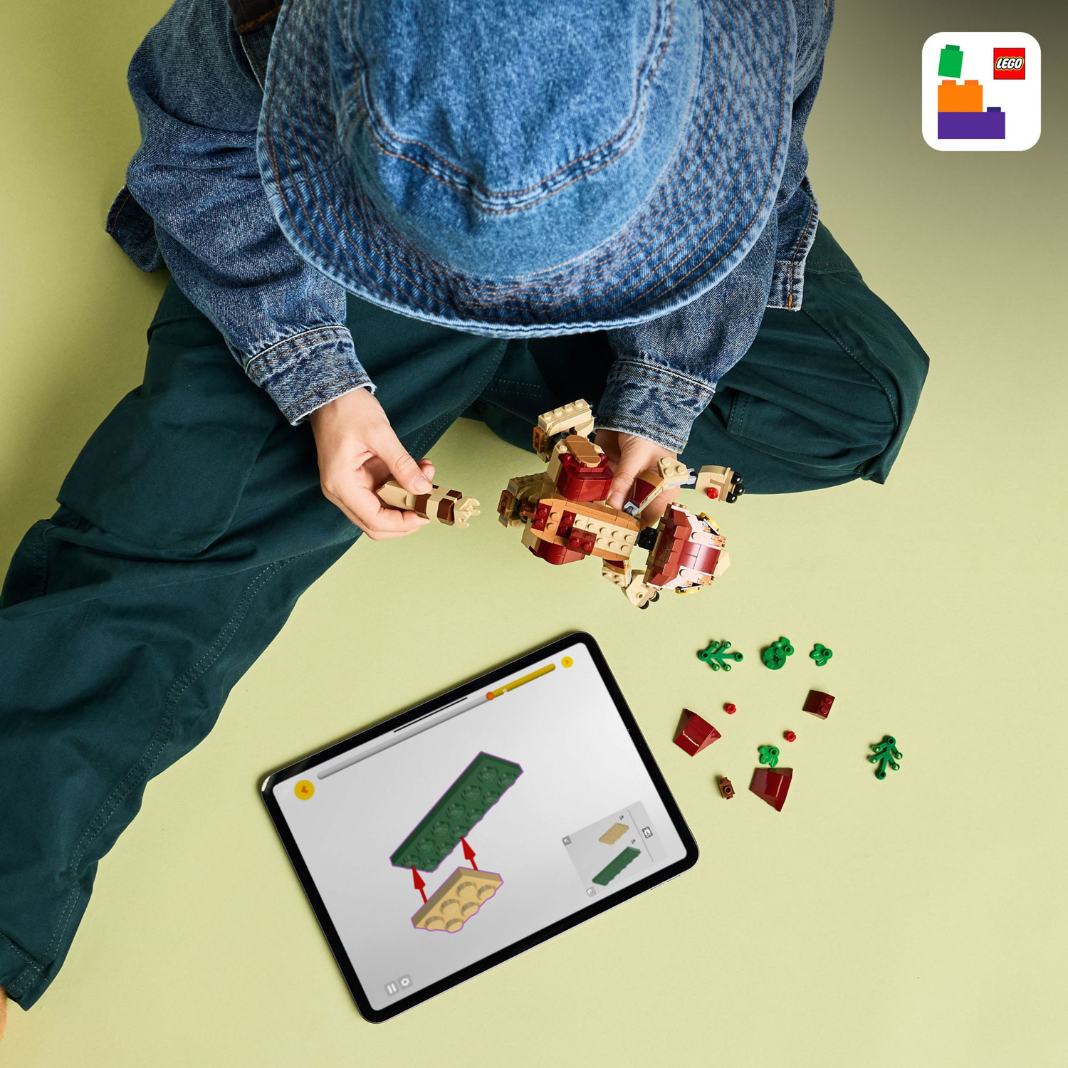 LEGO Jurassic World : Bébé dinosaure Dolores : Aquilops - 339 pièces