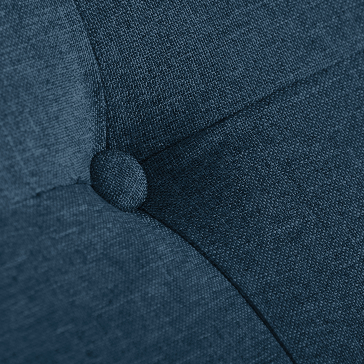 CorLiving – Très grand pouf de rangement de 47&nbsp;po, pouf de rangement, coffre de rangement, pour salon, chambre à coucher, Bleu