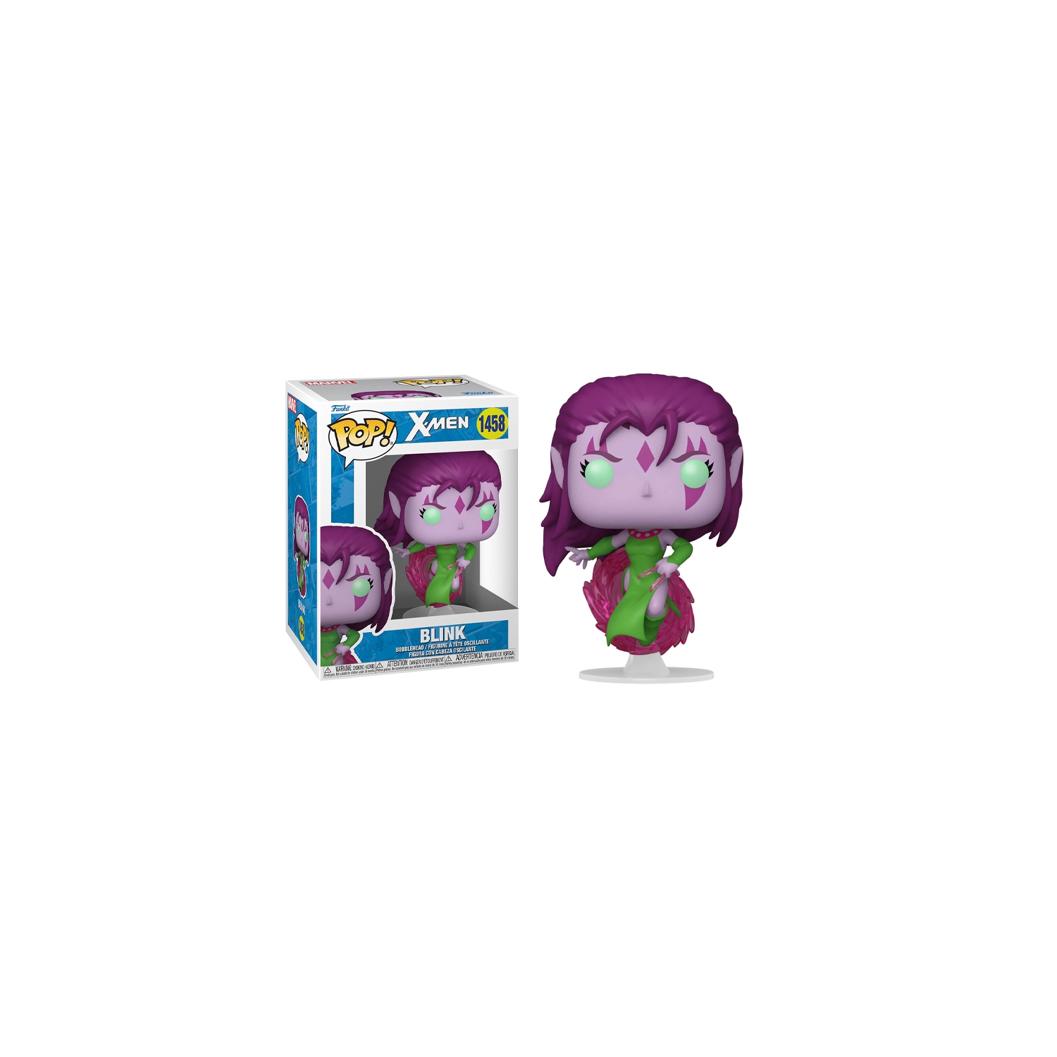 Figurine Pop! De Funko Clignotant à tête branlante en vinyle Marvel X-Men no 1458