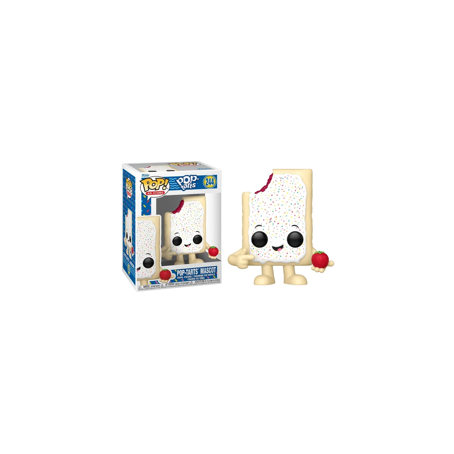 Funko Pop! Ad Icons Kellogg's Pop Tarts Vinyl Figure Pop-Tarts Mascot #244 (TAX HOLIDAY)