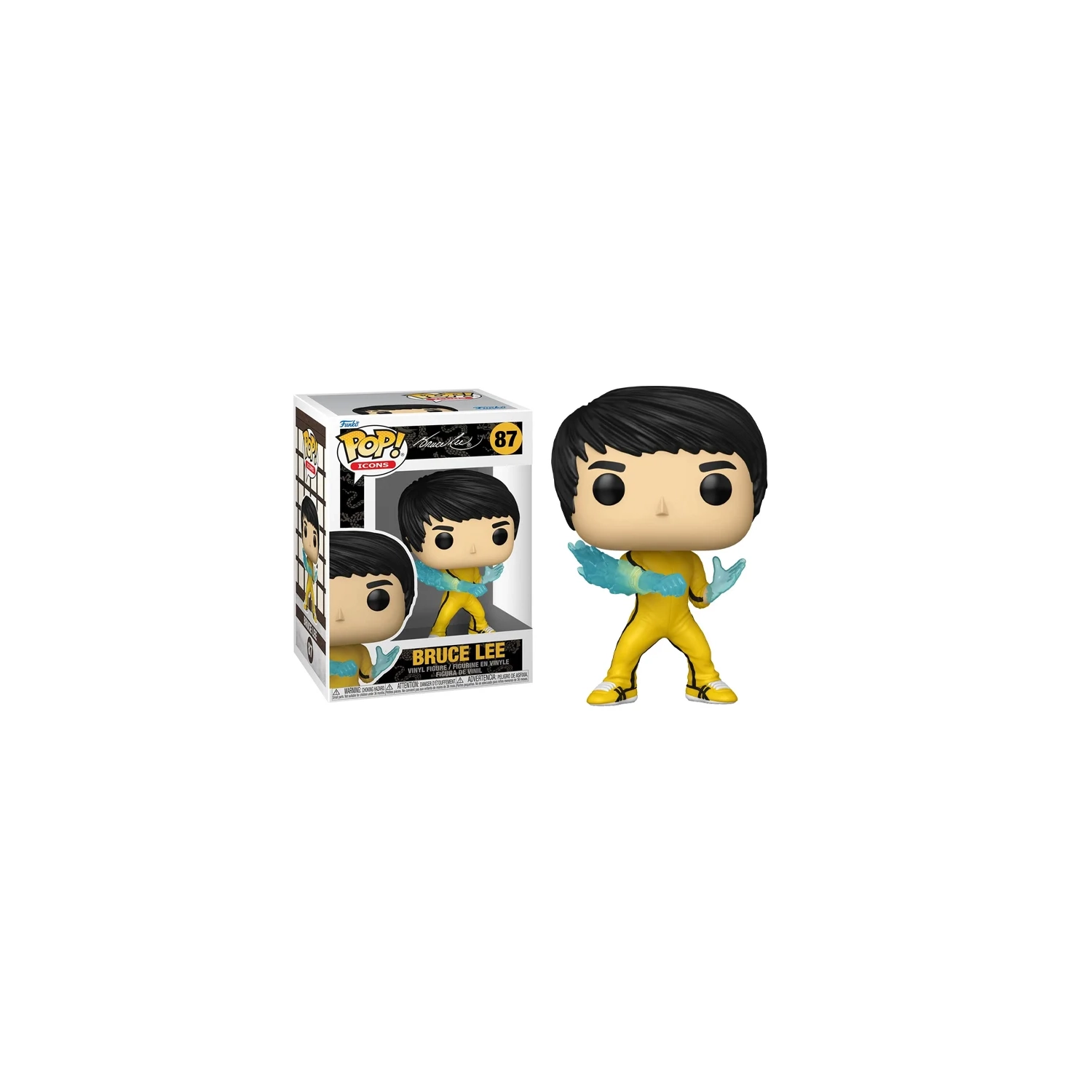 Figurine Pop! De Funko Icônes Bruce Lee Figurine en vinyle Bruce Lee no 87