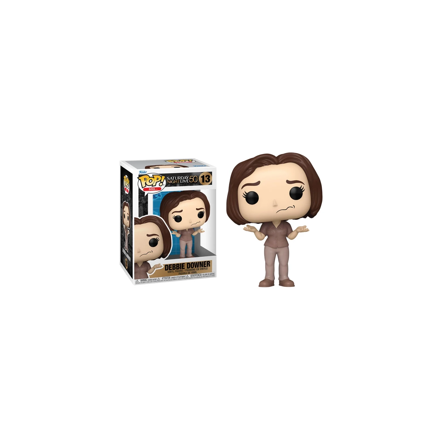 Figurine Pop! De Funko Samedi Night Live 50ᵉ anniversaire Figurine en vinyle Debbie Downer #13 SNL