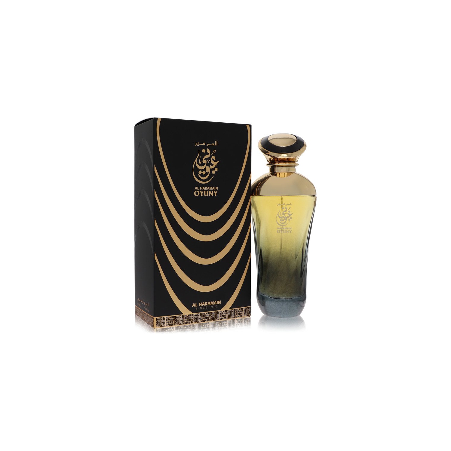 Al Haramain Oyuny by Al Haramain Eau De Parfum Spray 3.3 oz