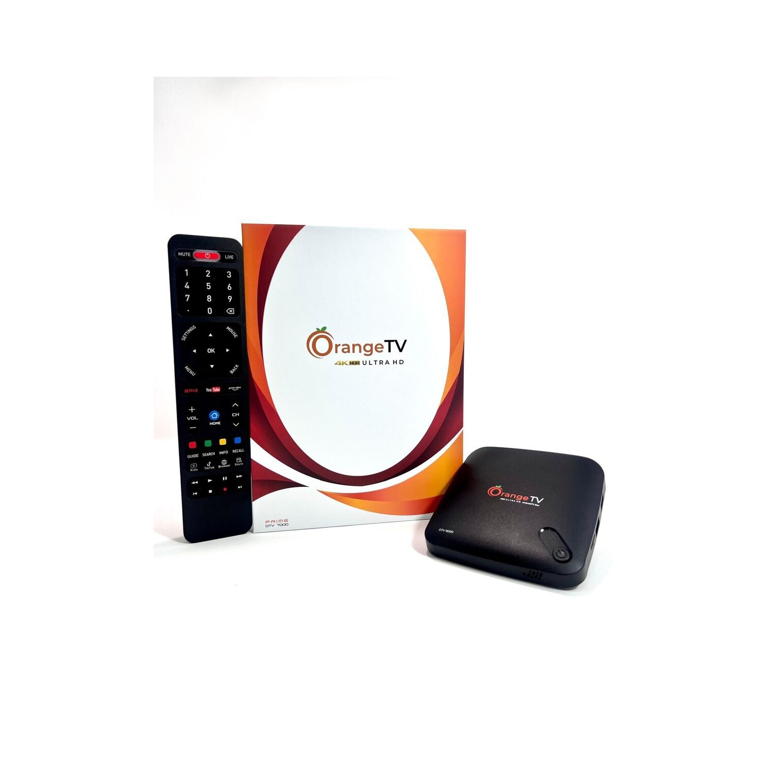 Orange TV 9000 Android Media Player Box / Streaming Box - 4GB RAM 16GB Storage