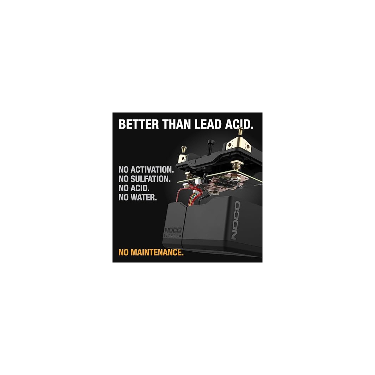 Brand New - NOCO Lithium NLP9 Lithium Powersport Battery - Black