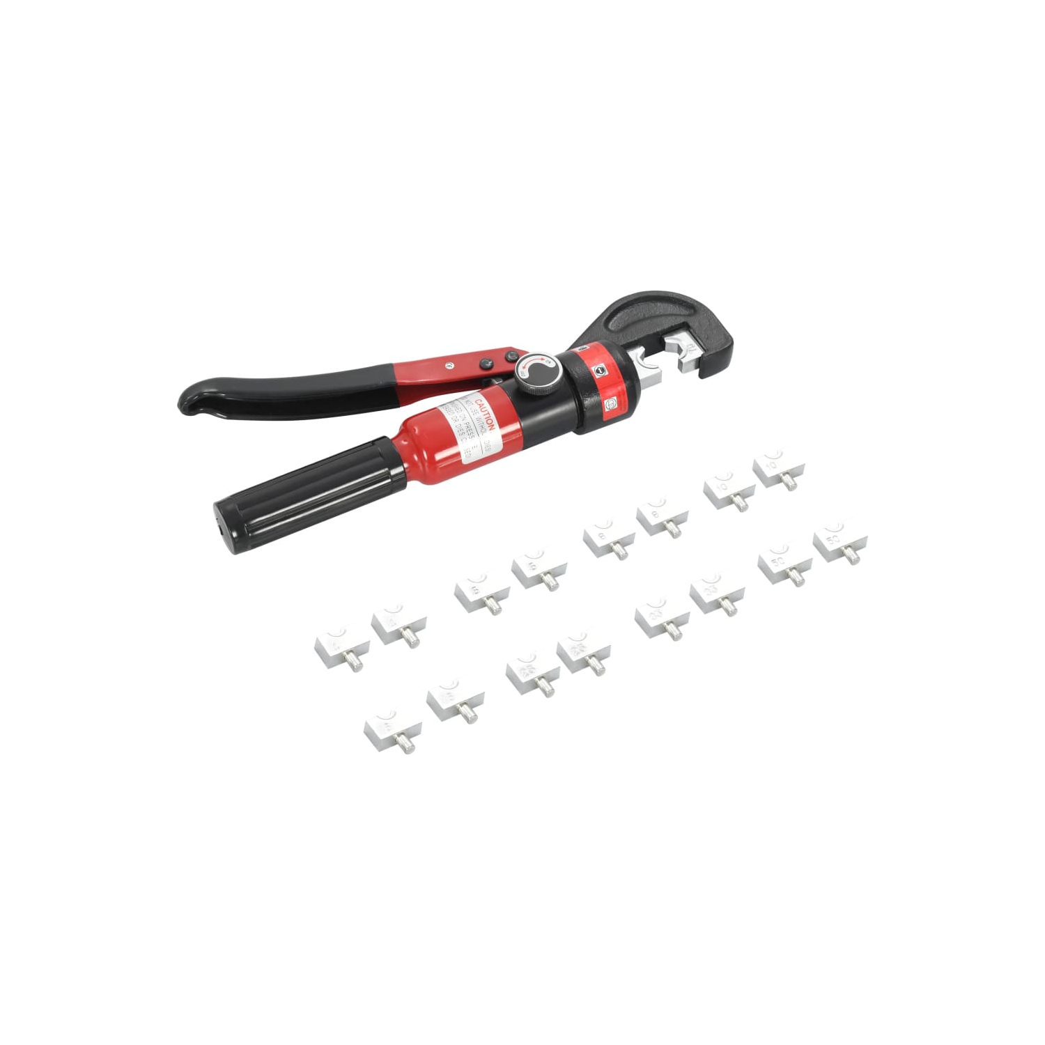 vidaXL Hydraulic Crimping Pliers 4-6-8-10-16-25-35-70 mm²