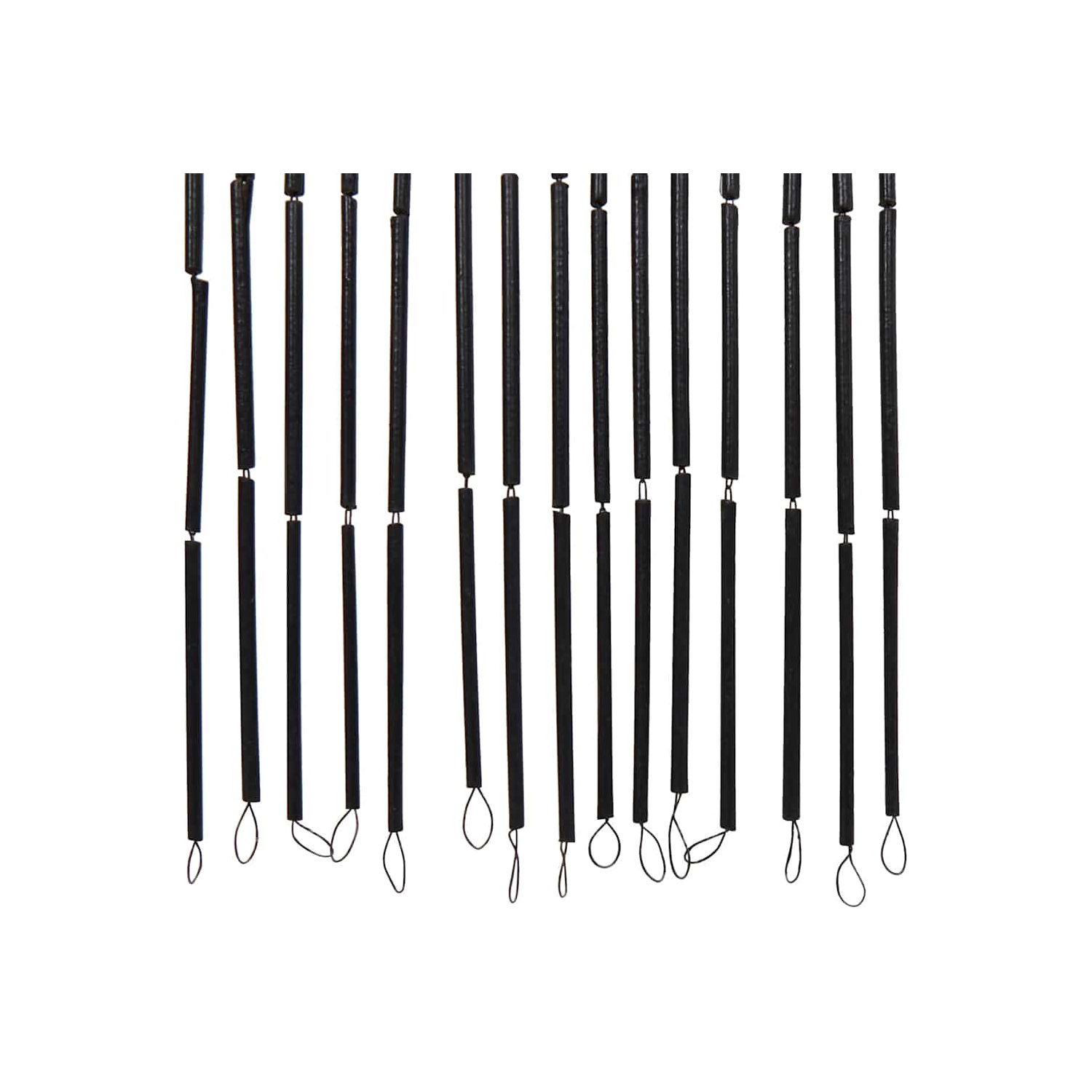 VidaXL – Rideau de porte à motif de palmier, motif insectes, bambou, 100 200&nbsp;cm