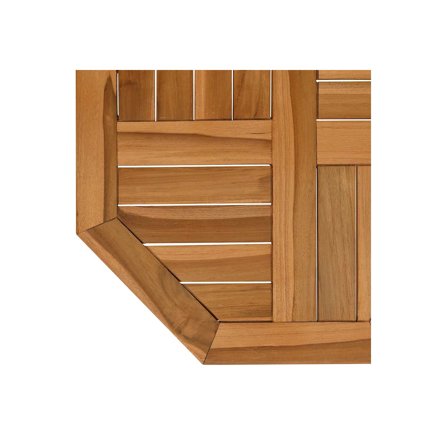 VidaXL Dessus de table 50x50x2.5&nbsp;cm Teck de bois massif octogonal