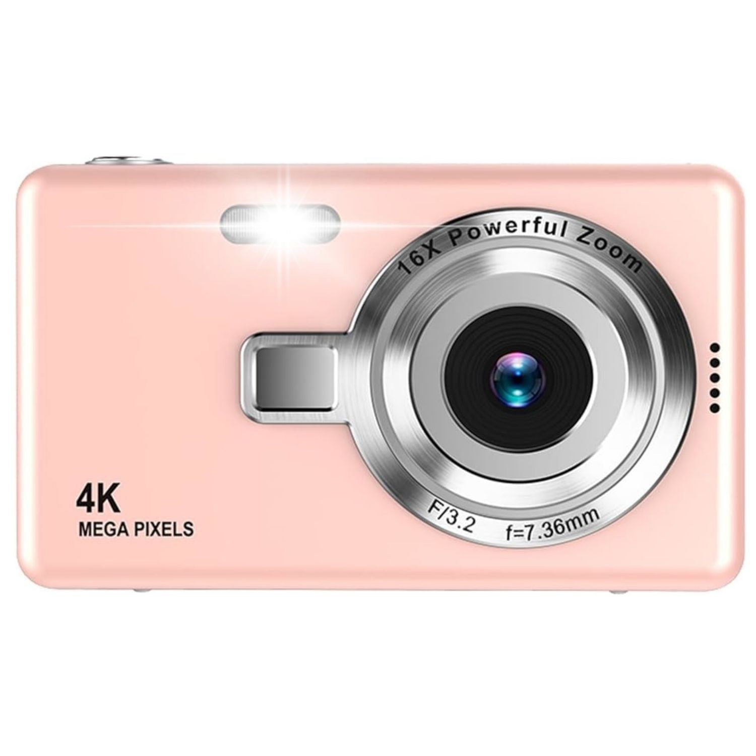 MAKATA Kid's 4K Digital Camera and Video Recorder 48MP 16X Zoom 1080P HD Vlogging Point and Shoot Camera 32GB Memory Card, Gift for Kids, Teens,