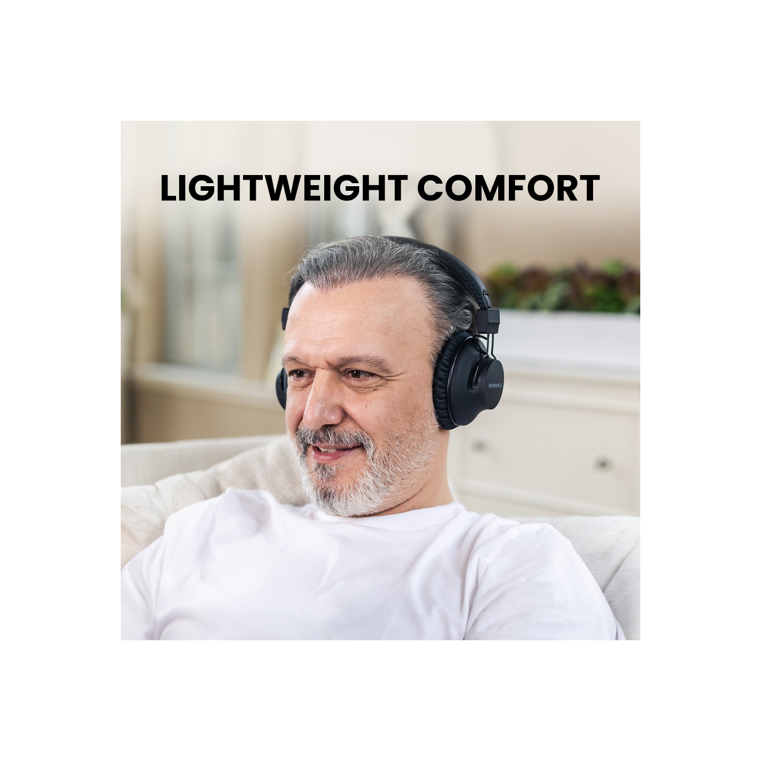 Avantree HT5009 Plus - Casque d'écoute sans fil Bluetooth 5,3 pour regarder la télévision avec émetteur et station de recharge, prise en charge de