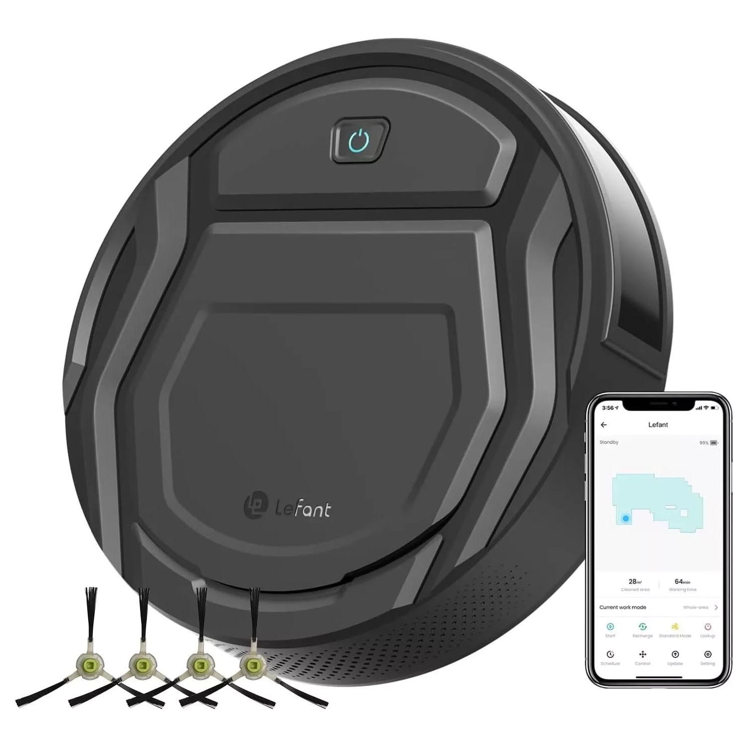 Lefant Robot Vacuums Cleaner Self-Charging WiFi/App/Alexa Smart Vacuum Robot give me uniqine product