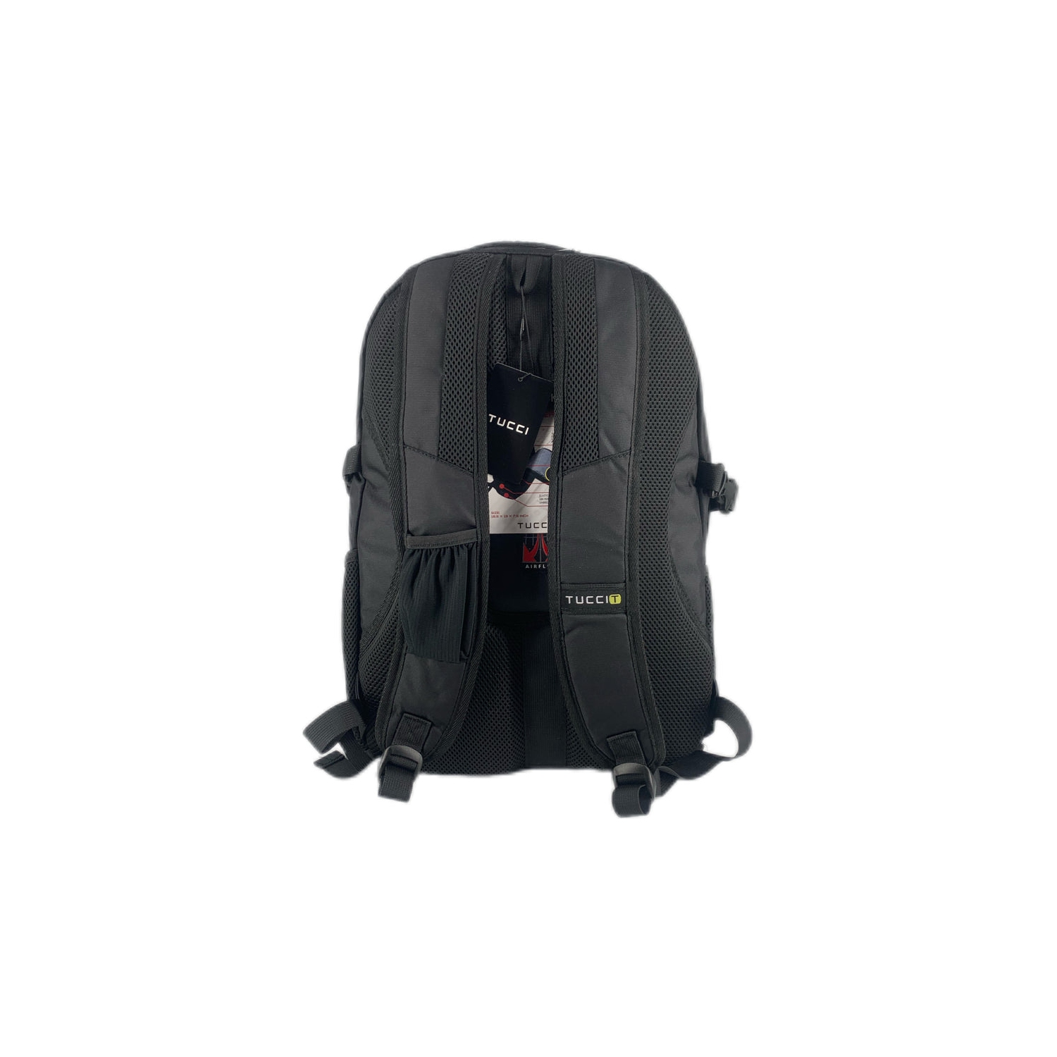 Tucci Turbo Backpack Jacquard-Black