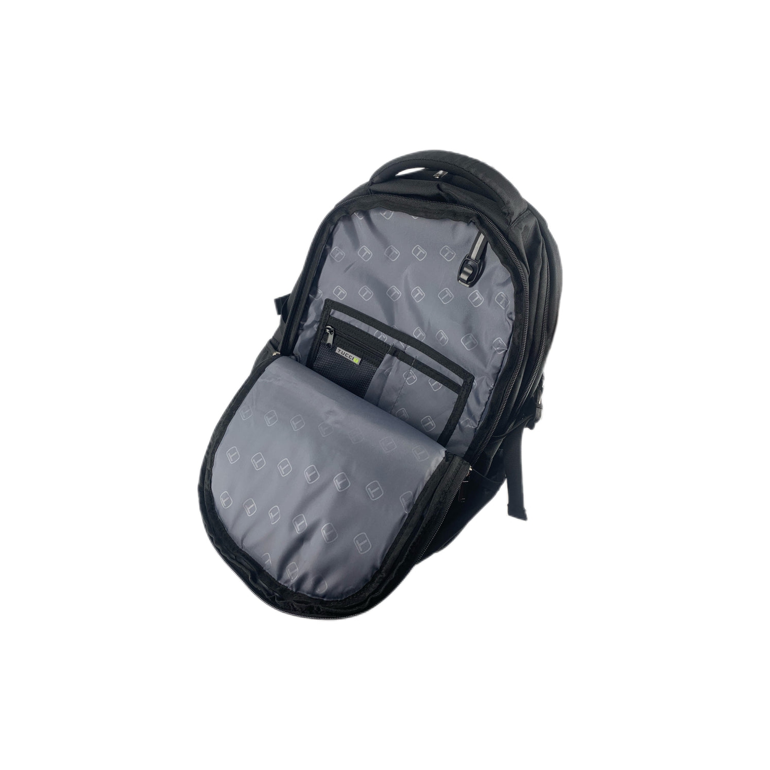 Tucci Turbo Backpack Jacquard-Black