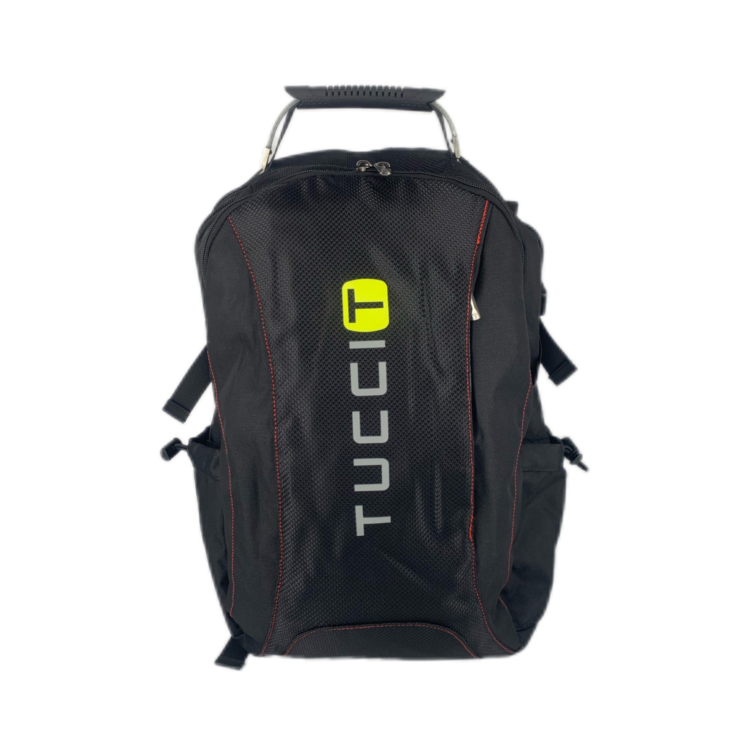 TUCCI ITALY ROAMER LAPTOP BACKPACK-BLACK
