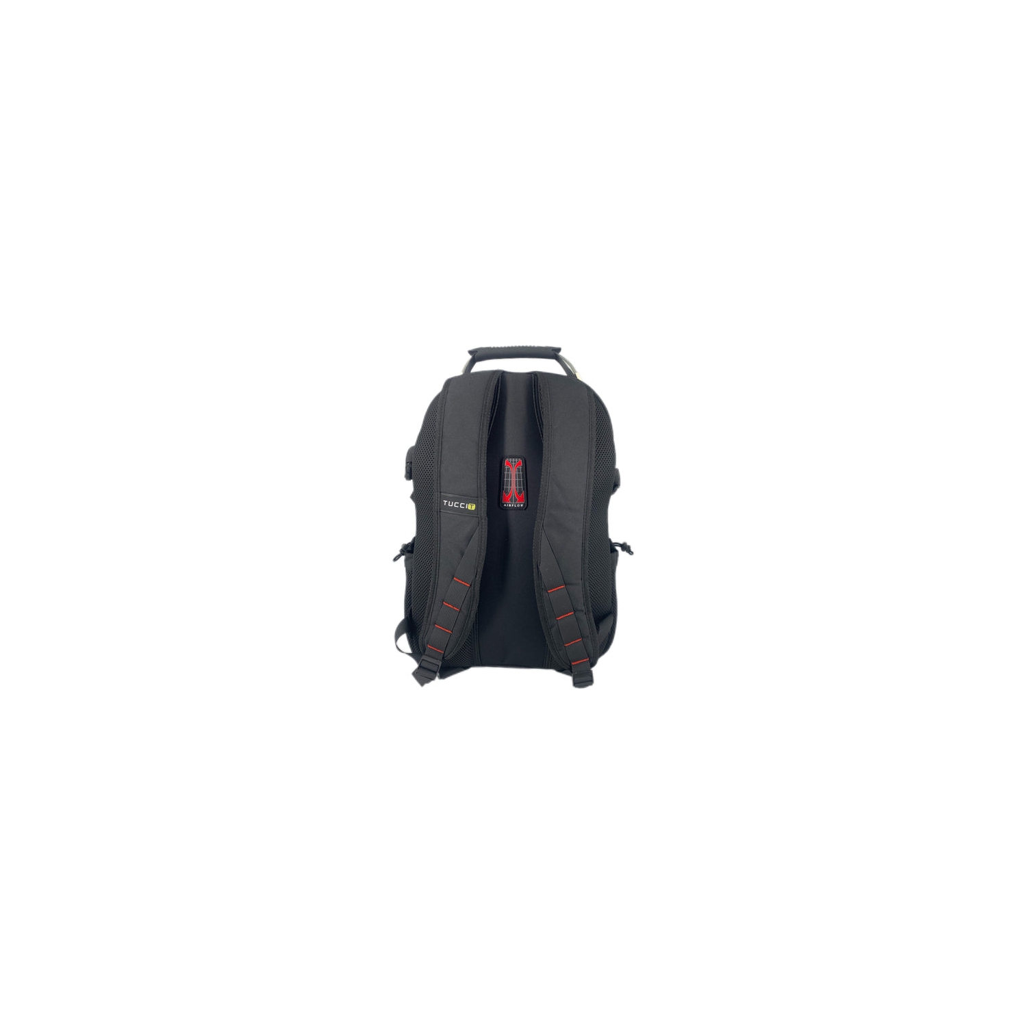 TUCCI ITALY ROAMER LAPTOP BACKPACK-BLACK