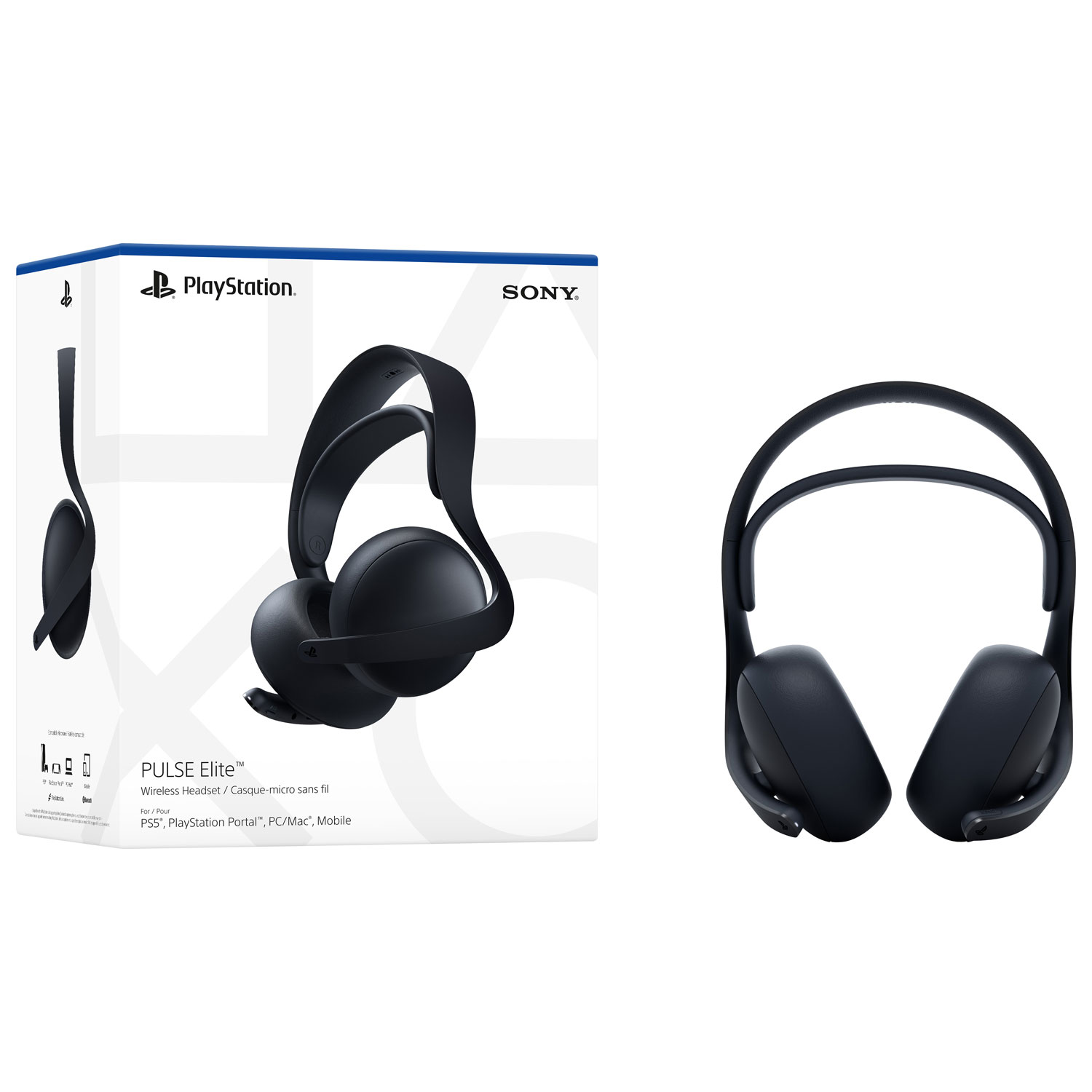 PlayStation PULSE Elite Wireless Gaming Headset for PlayStation 5 - Midnight Black