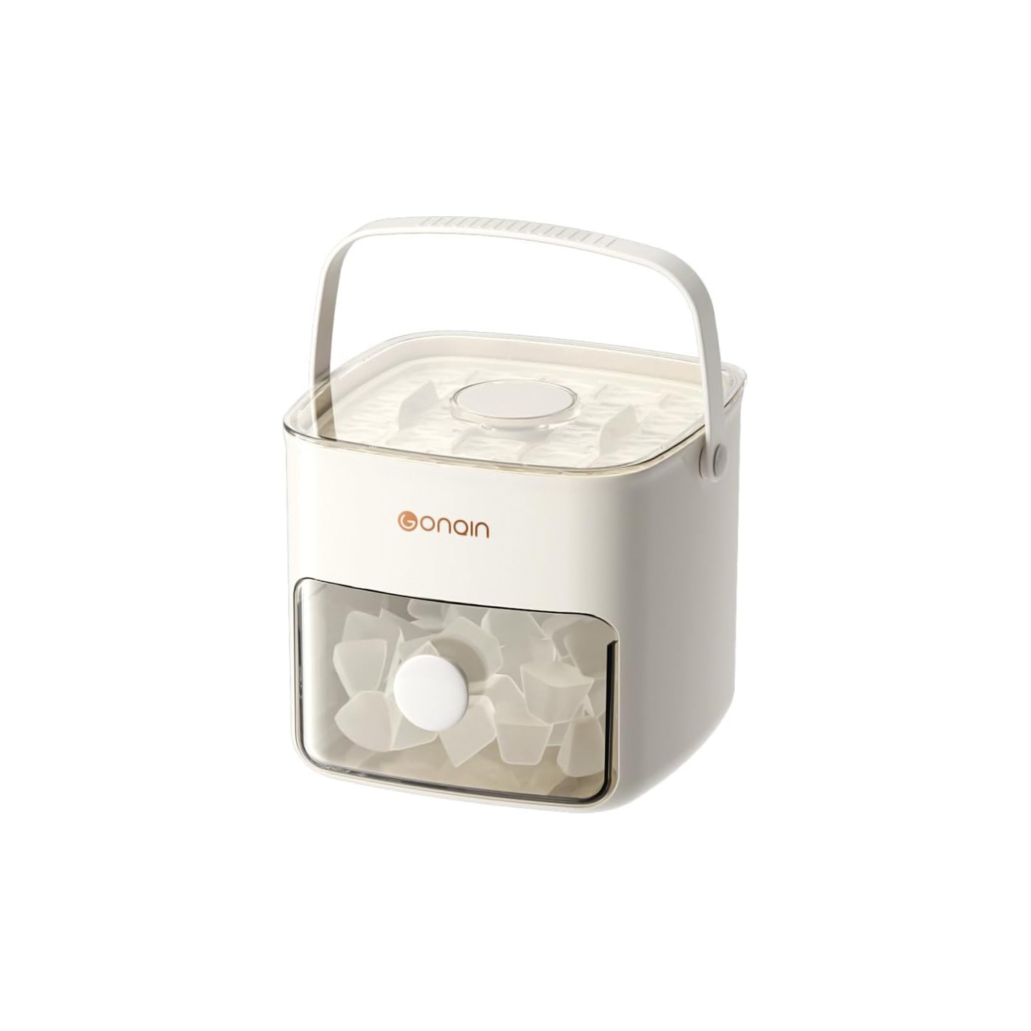 Bac de rangement portatif avec couvercle Ice Cube d'AxGear