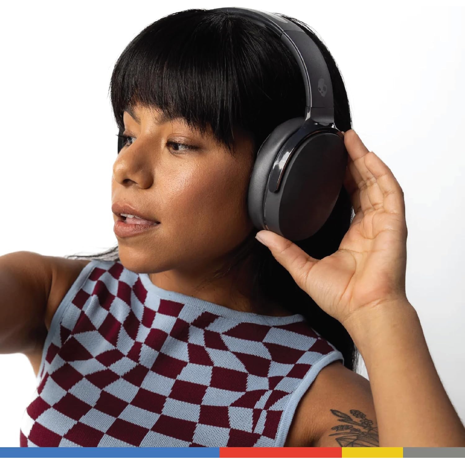 Casque d'écoute sans fil Hesh Evo de Skullcandy, batterie 36 heures, microphone, compatible avec les iPhone Android et les appareils Bluetooth - Noir