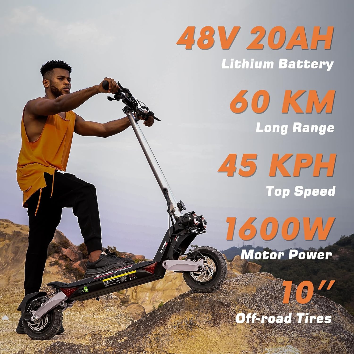 Circooter Raptor Pro Off Road Adults Electric Scooter