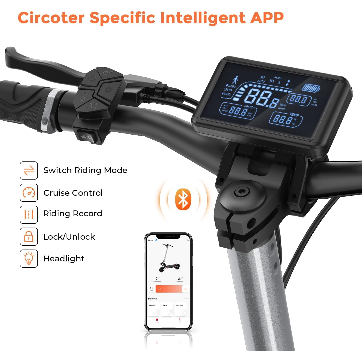 Circooter Raptor Pro Off Road Adults Electric Scooter