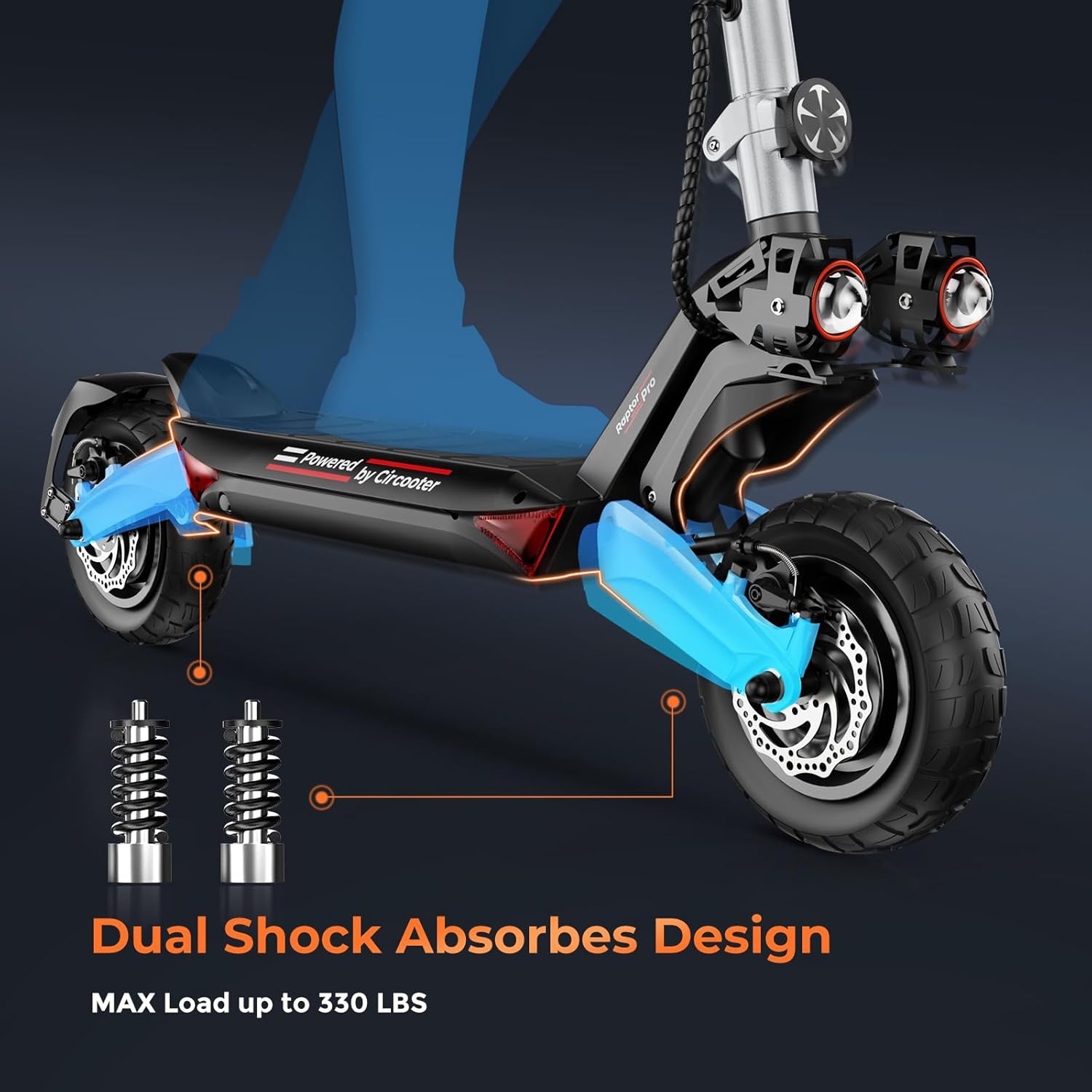 Circooter Raptor Pro Off Road Adults Electric Scooter
