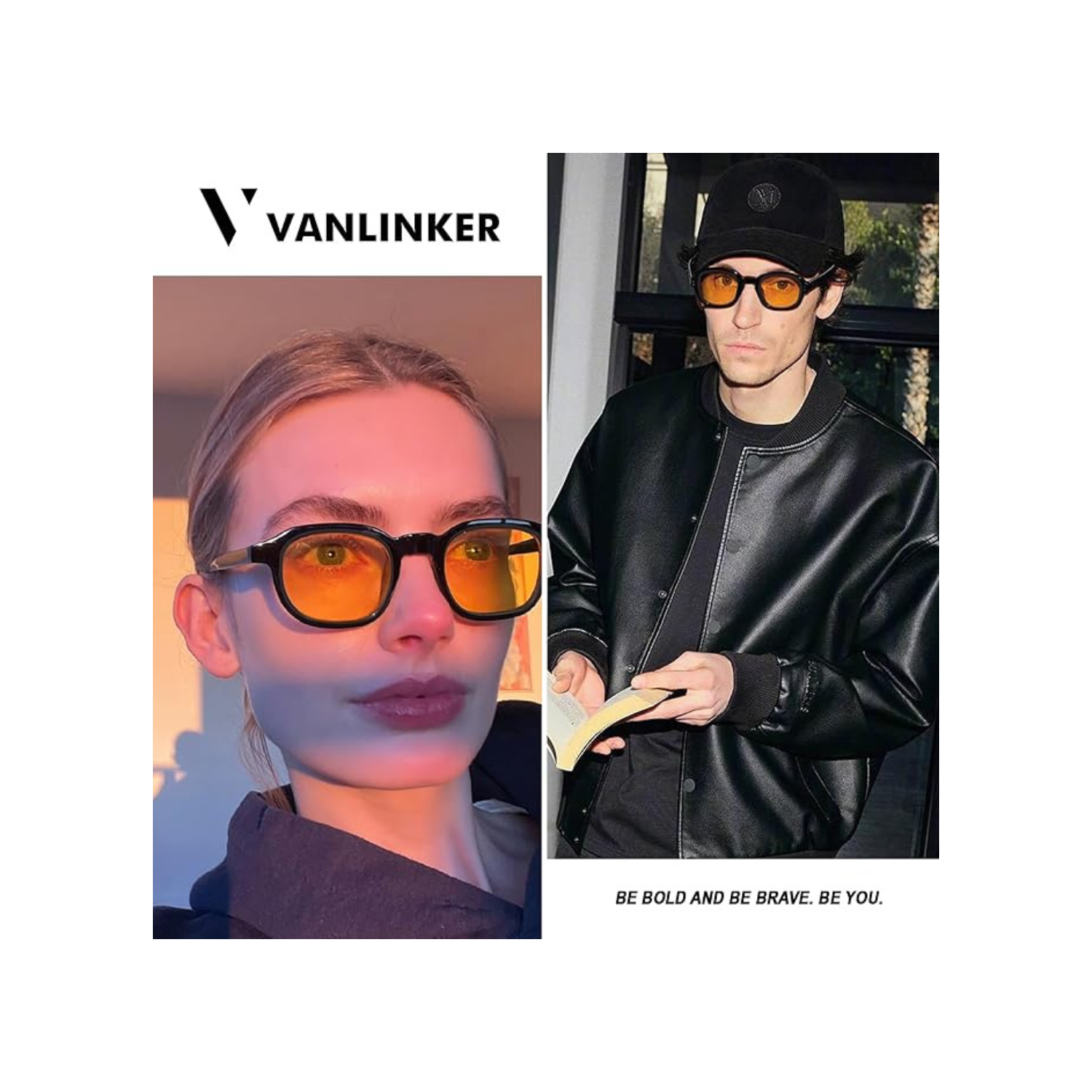 Retro Round Sunglasses for Men Women Vintage Circle Shades VL9829 46mm