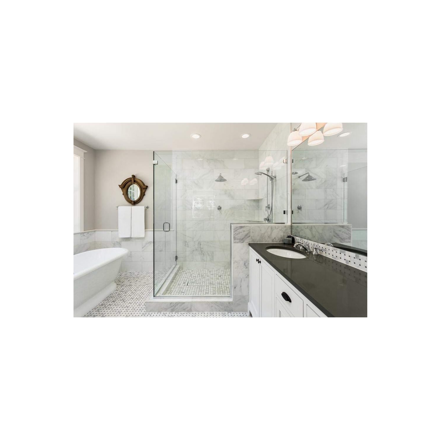 Designline 32 in. Linear Shower Drain Tile-in Grate in Stainless Steel