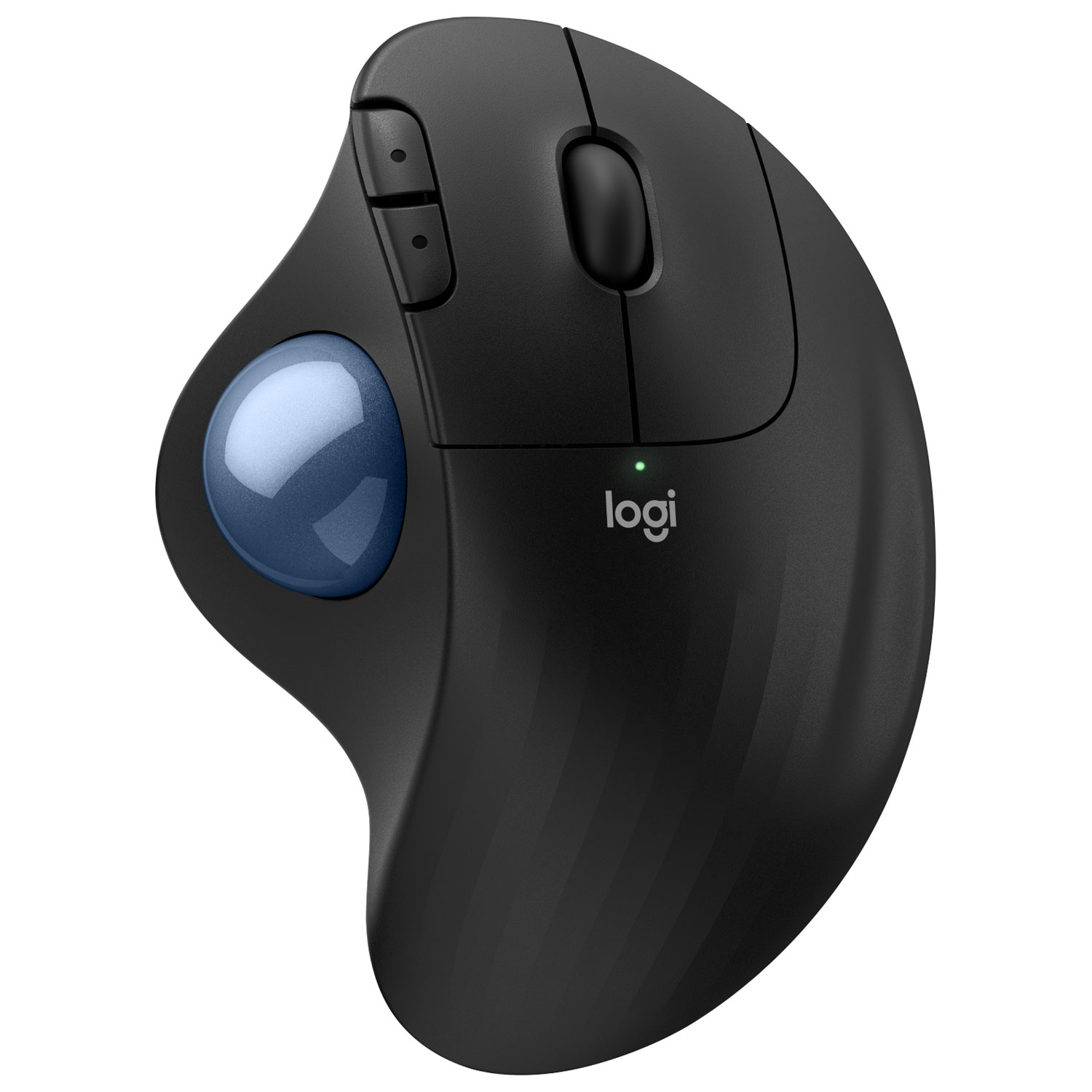 Logitech Ergo M575S Ergonomic 2000 DPI Wireless Trackball Mouse - Black