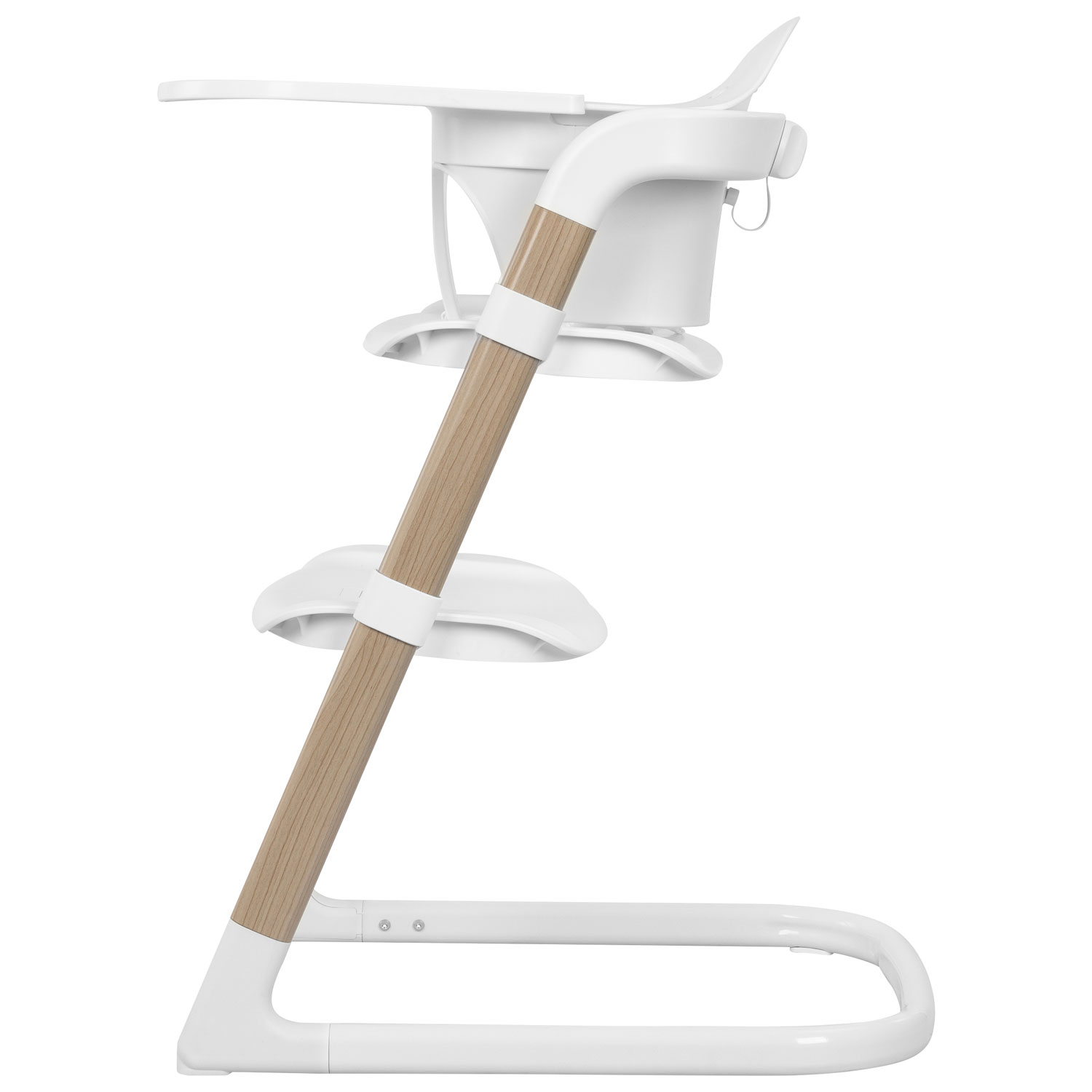 Chaise haute multiniveau RightSeat d'Evenflo - Blanc sel de mer