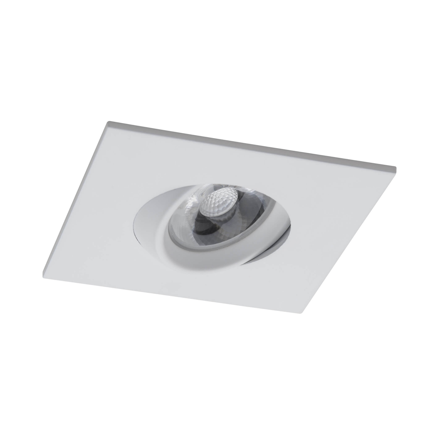 12 Pack Square 3 Inch White LED Recessed Downlight – 4000K, Dimmable, IC & Wet Location Rated, 36° Beam, 5-Year Warranty