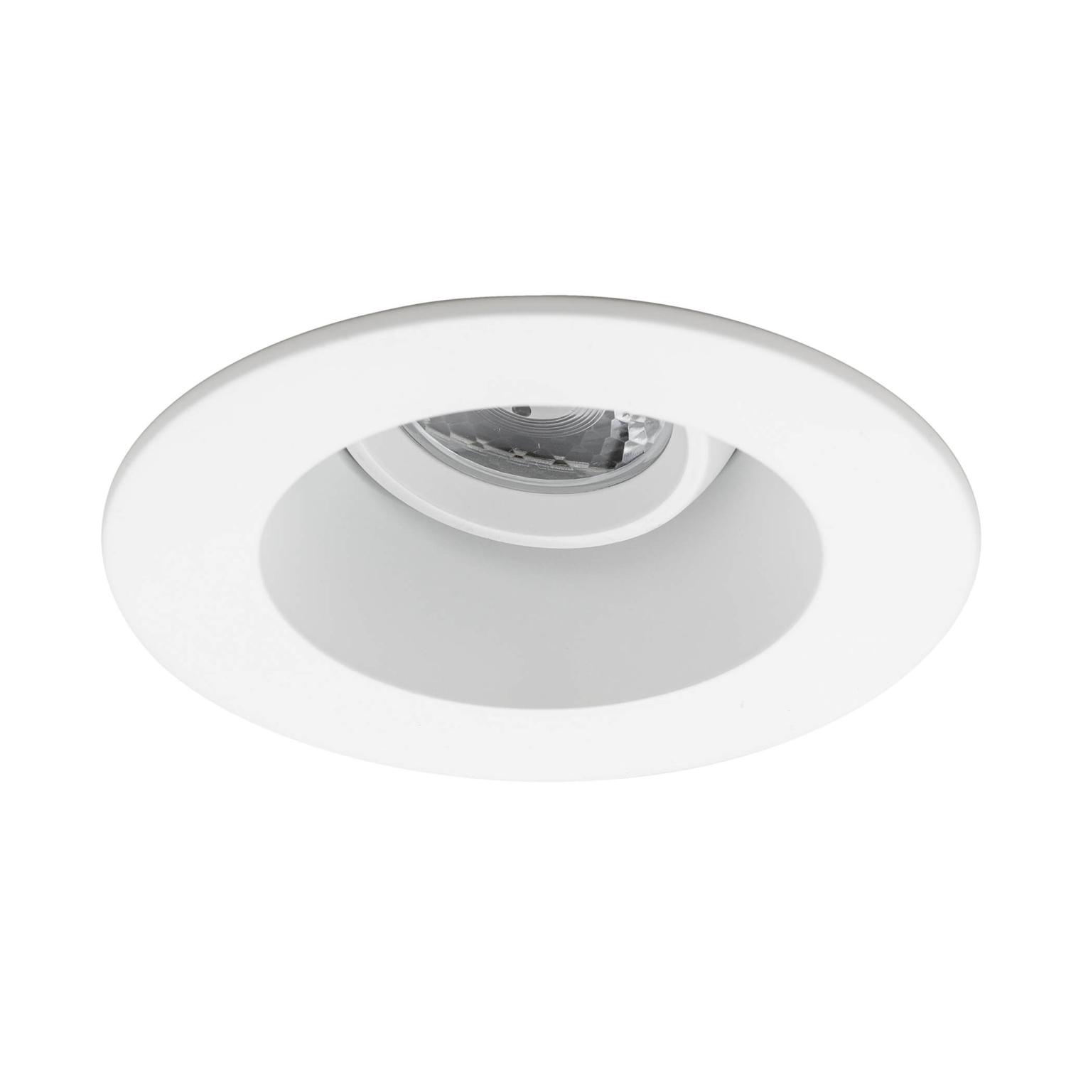 6 Pack Round 4 Inch White LED Recessed Downlight – 5000K, Dimmable, IC & Wet Location Rated, 36° Beam, 5-Year Warranty