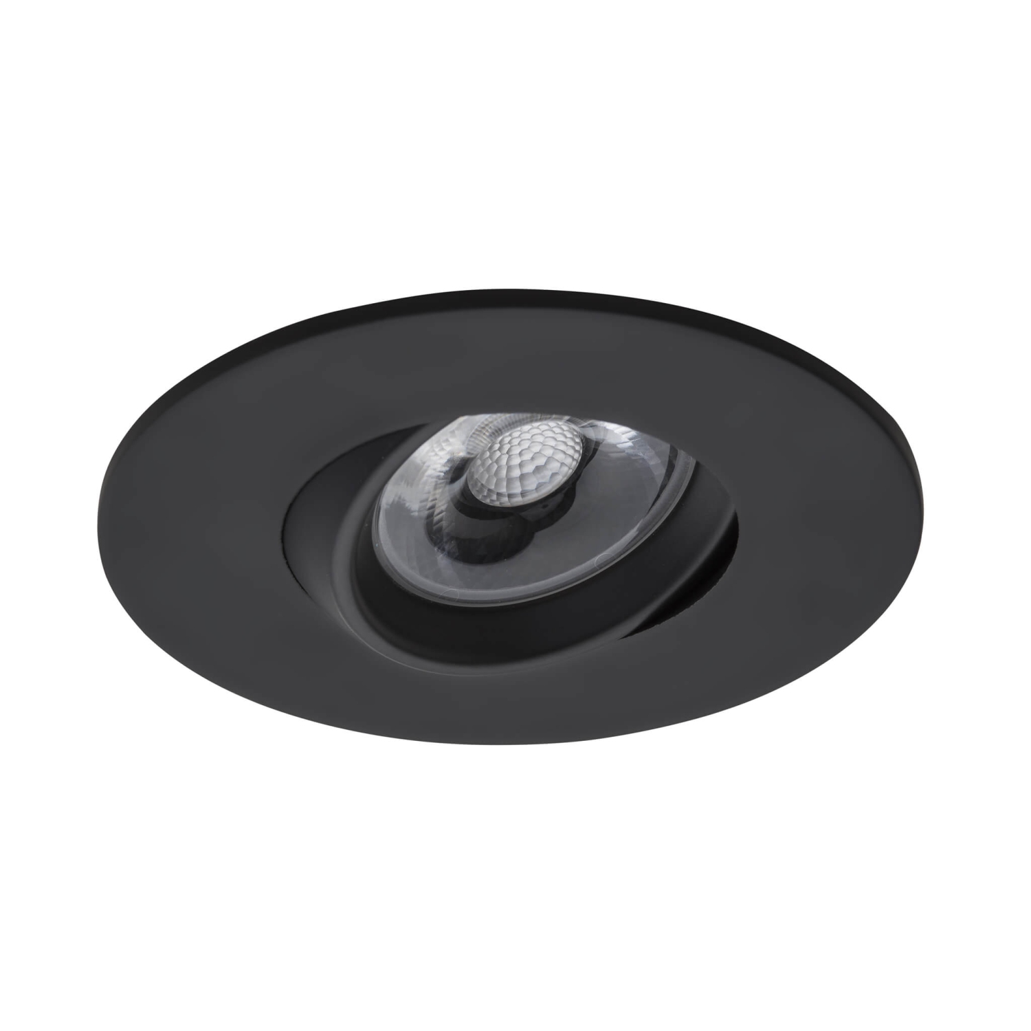 12 Pack Round 3 inch Black LED Recessed Downlight – 4000K, Dimmable, IC & Wet Location Rated, 36° Beam, 5-Year Warranty