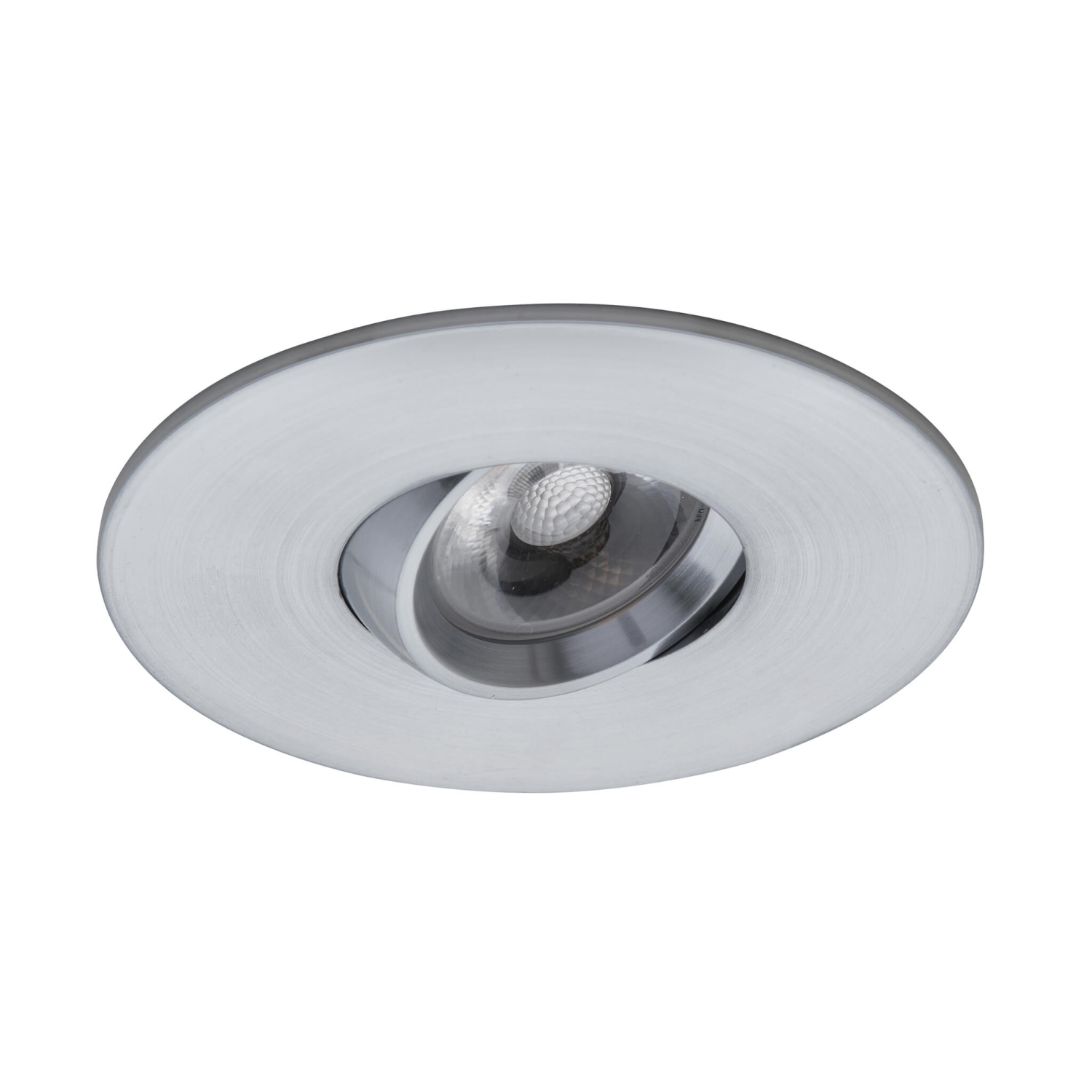 12 Pack Round 4 Inch Satin Chrome LED Recessed Downlight – 4000K, Dimmable, IC & Wet Location Rated, 36° Beam, 5-Year Warranty