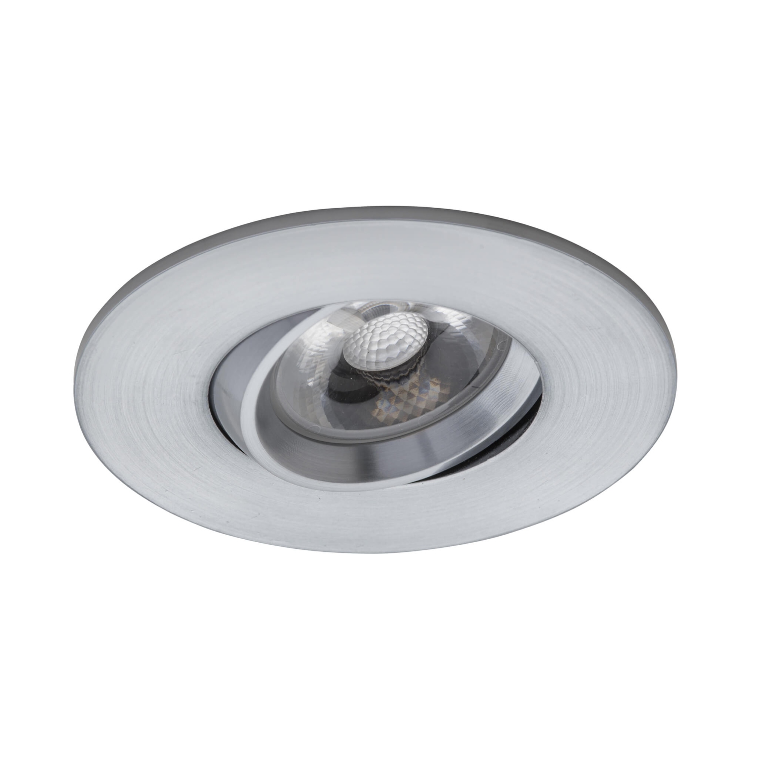 12 Pack Round 3 inch Satin Chrome LED Recessed Downlight – 4000K, Dimmable, IC & Wet Location Rated, 36° Beam, 5-Year Warranty