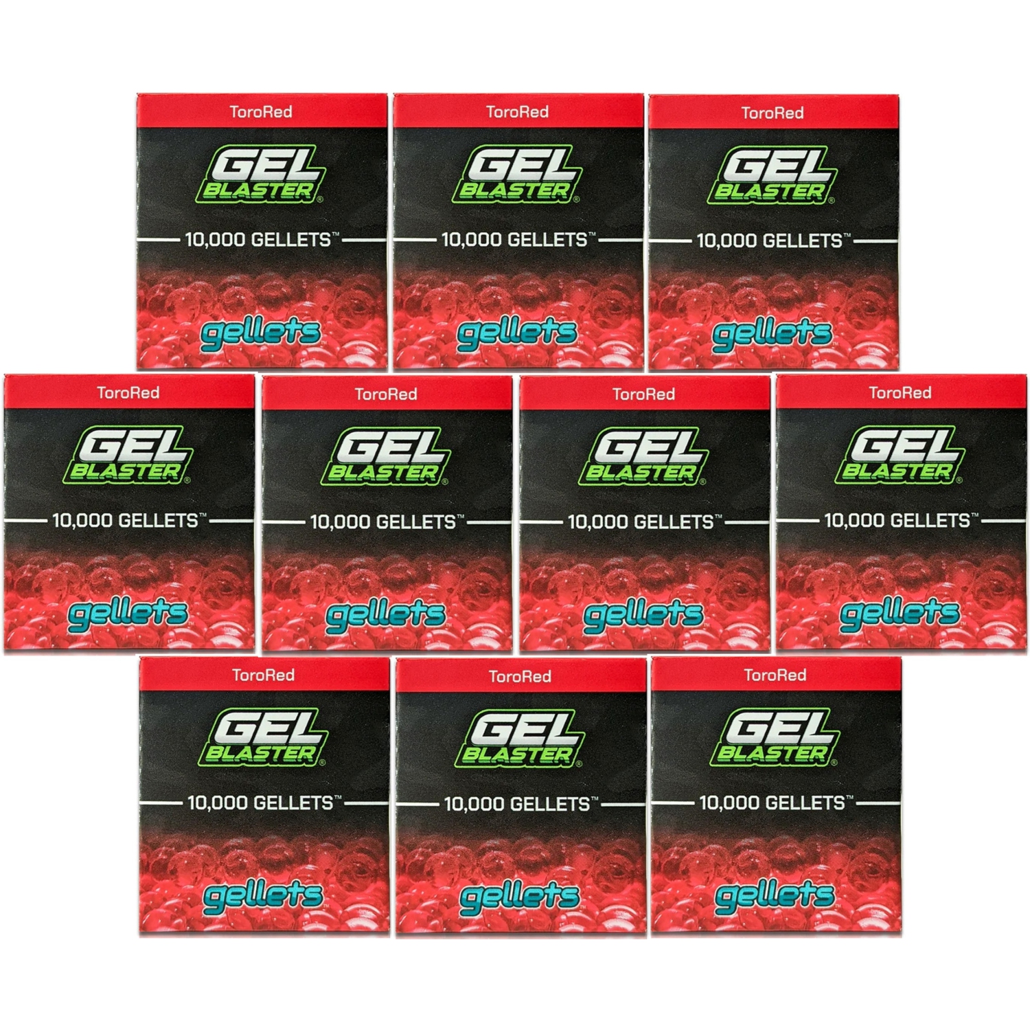 Gel Blaster Gellets - Official Refill Ammo for Gel Blasters - Increased Blasting Performance & Accuracy - Non-Toxic, No Cleanup, Stain-Free