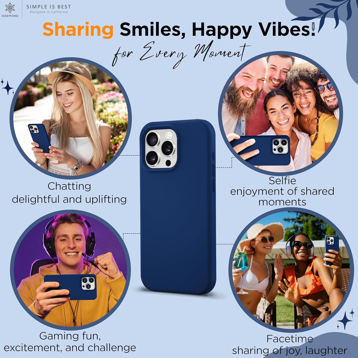 Liquid Silicone Case for iPhone 16 Pro Max, Silky Soft Touch Full-Body Protective Phone Case, Anti-Scratch Shockproof Cover with Microfiber Lining