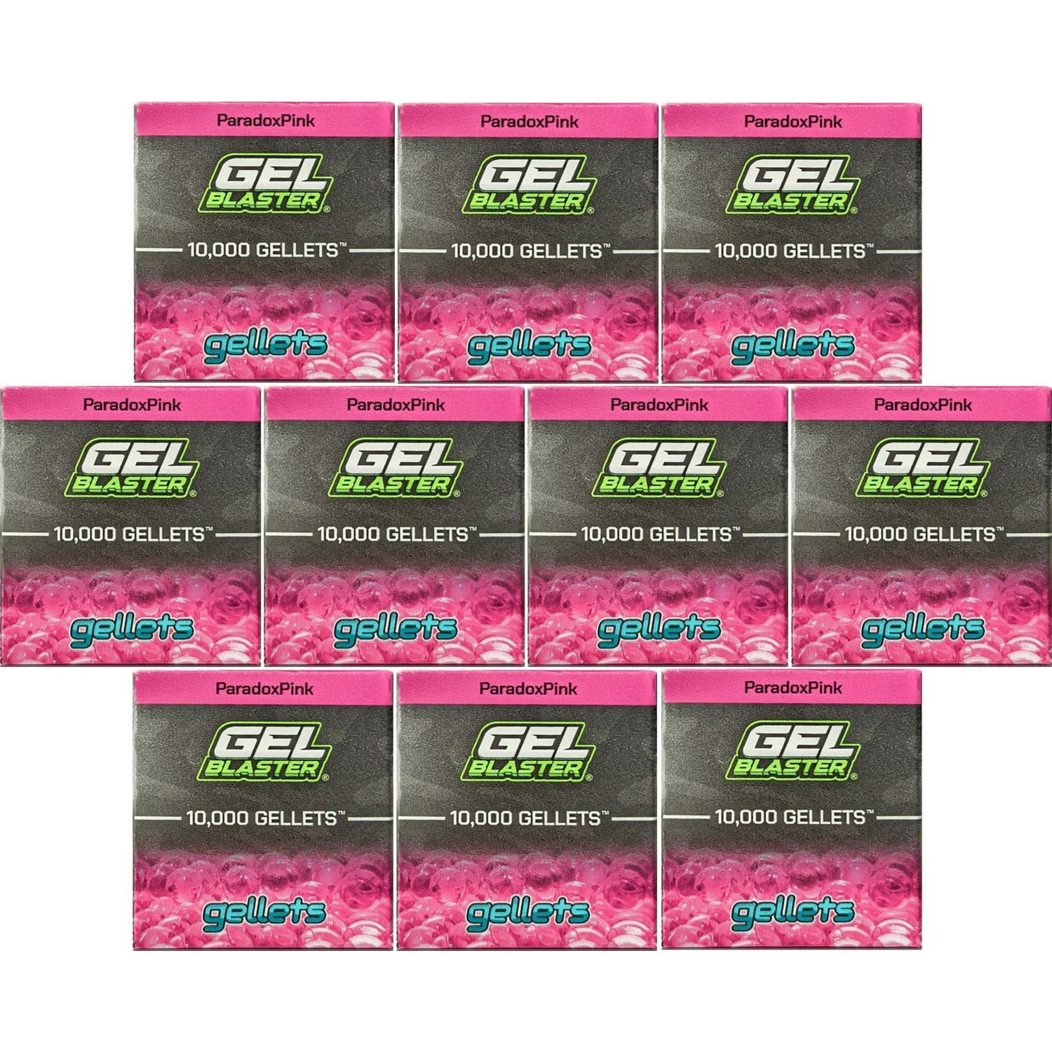 Gel Blaster Gellets - Official Refill Ammo for Gel Blasters - Increased Blasting Performance and Accuracy - Non-Toxic, No Cleanup, Stain-Free