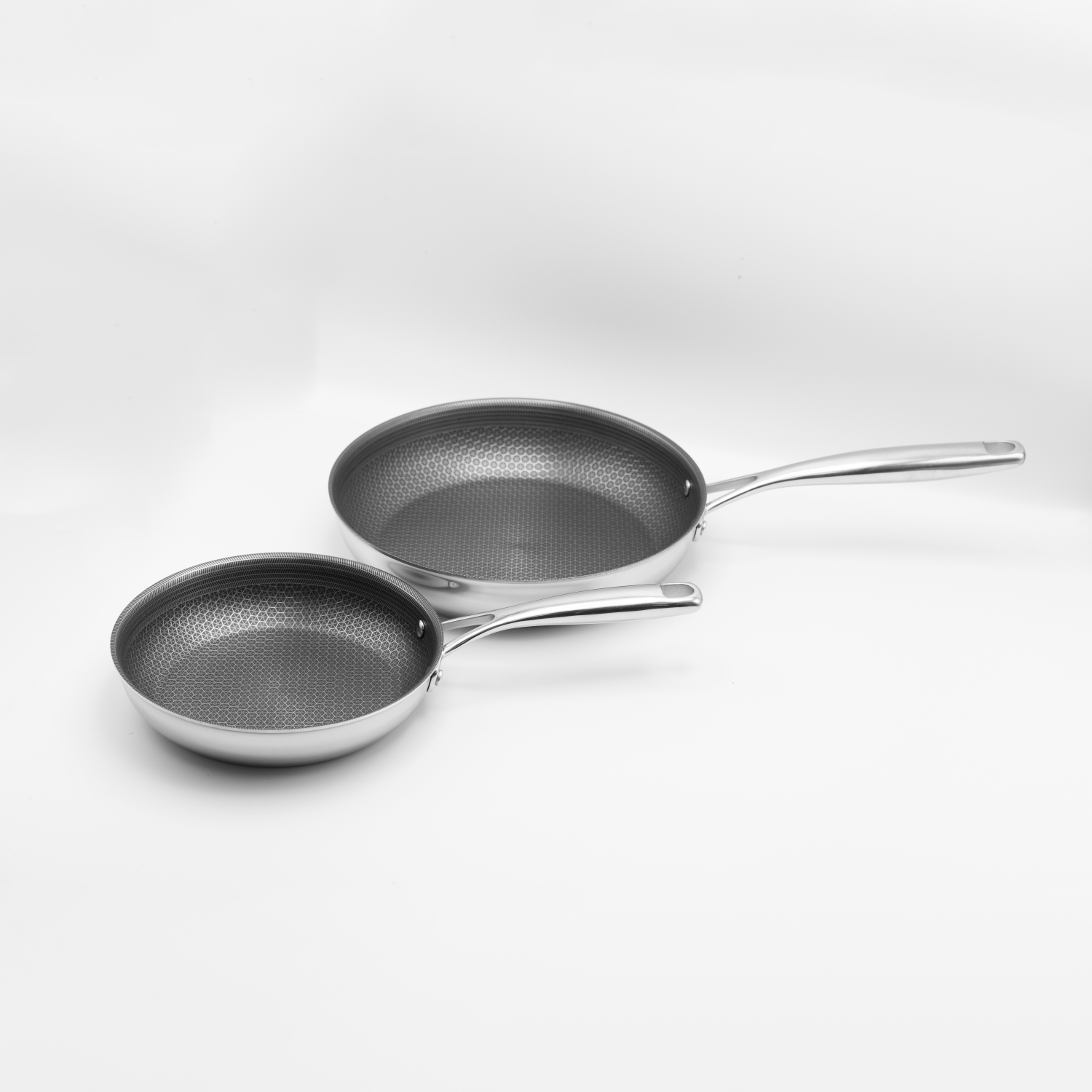 KUCHT Culinary Professional 2-Piece Honeycomb Non-stick Pan Set