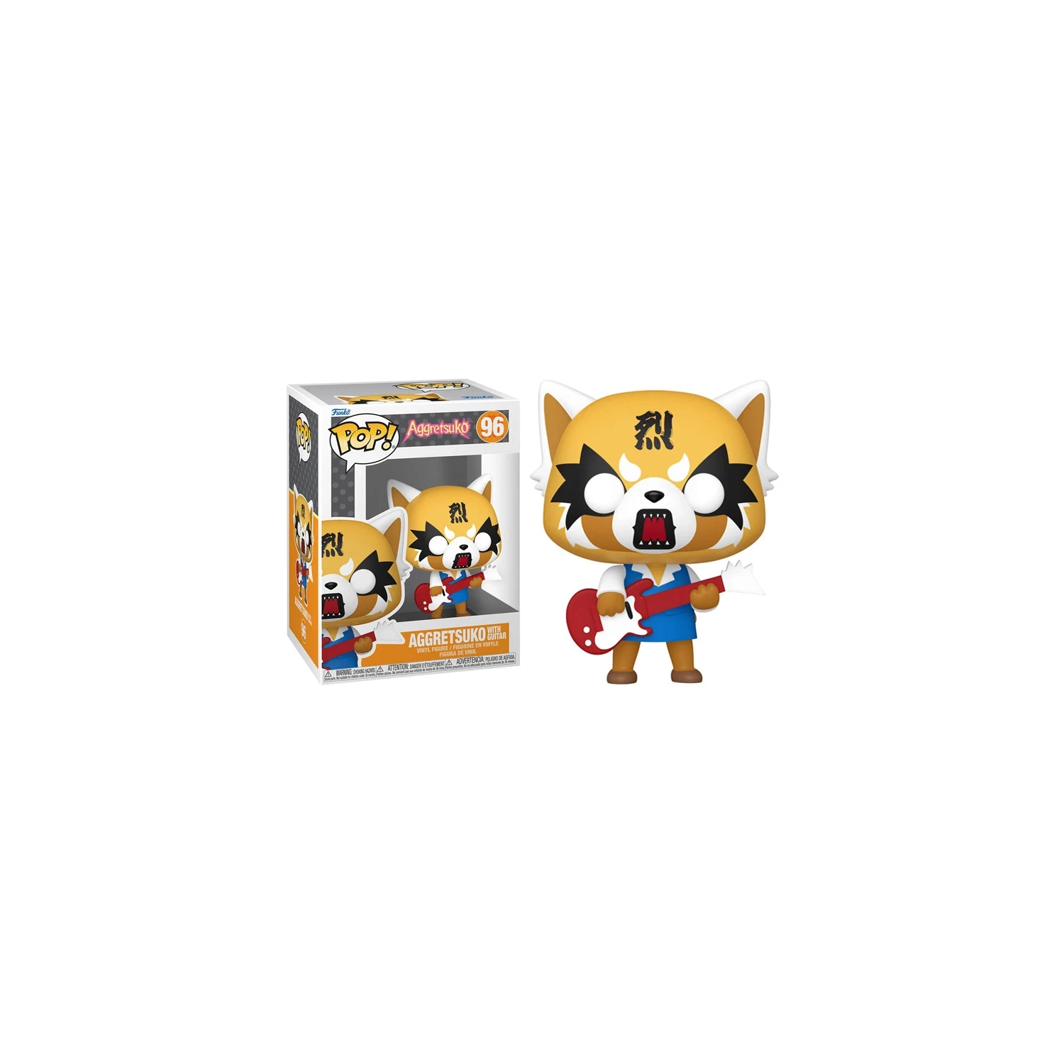 Funko Pop! Sanrio Aggretsuko Vinyl Figure Aggretsuko with Guitar #96 (TAX HOLIDAY)