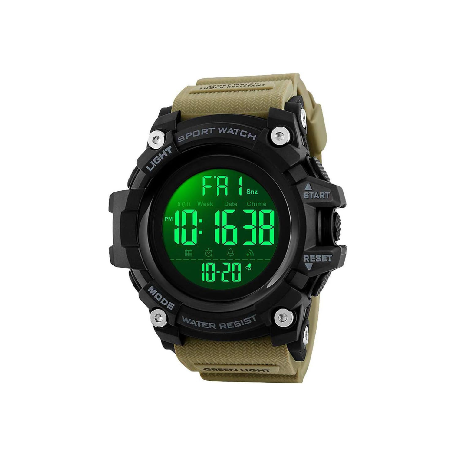 Big Dial Digital Watch S Shock Men Military Army Watch Water Resistant LED Sports Watches