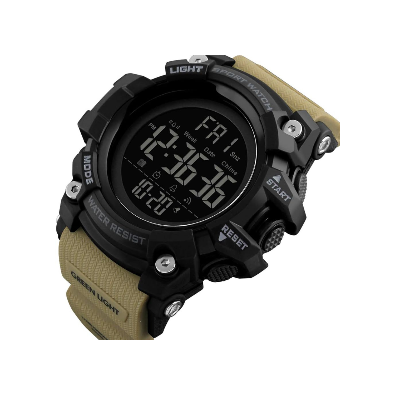 Big Dial Digital Watch S Shock Men Military Army Watch Water Resistant LED Sports Watches