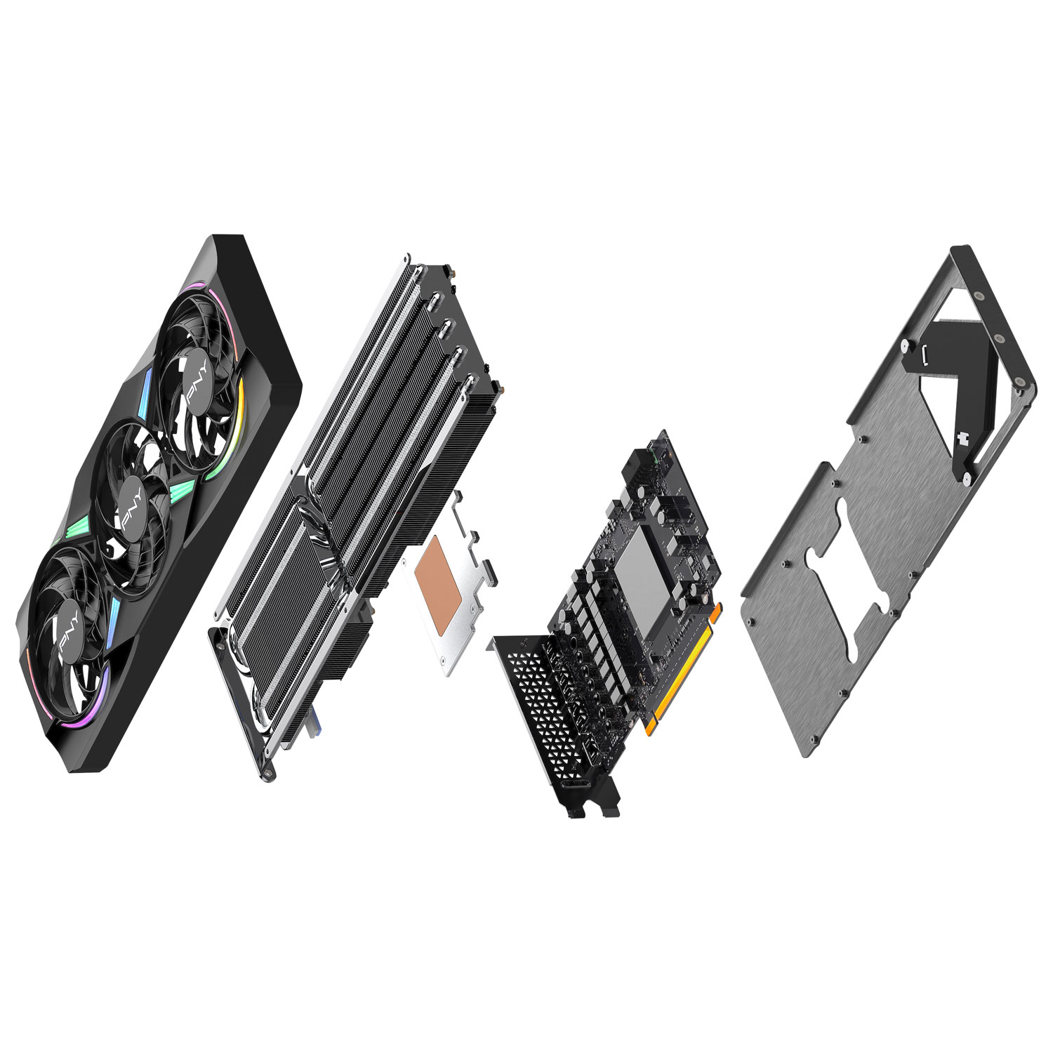 PNY GeForce RTX 5070 ARGB OC 12GB GDDR7 Video Card