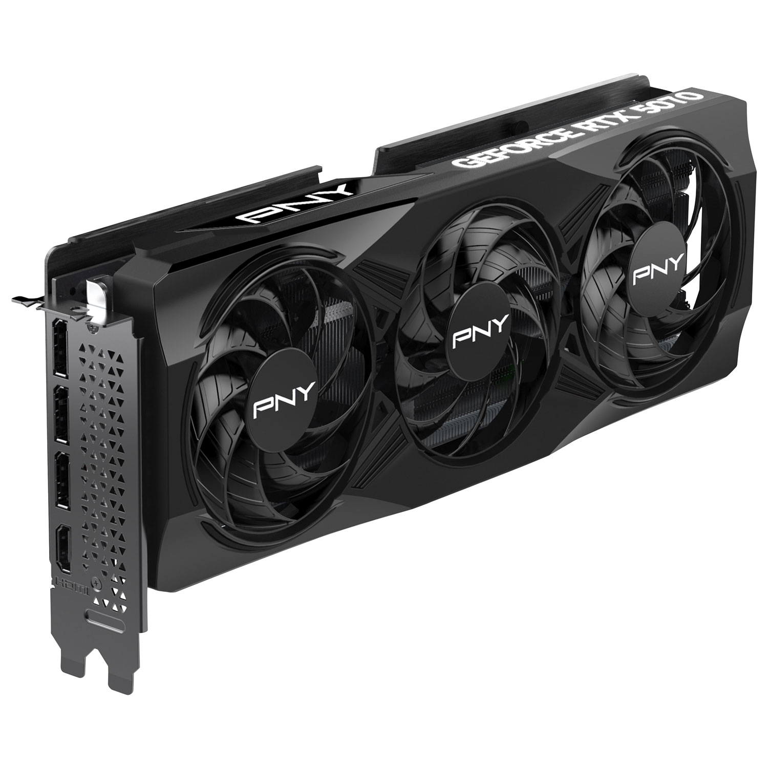 Carte graphique GeForce RTX 5070 OC de PNY avec mémoire GDDR7 de 12 Go