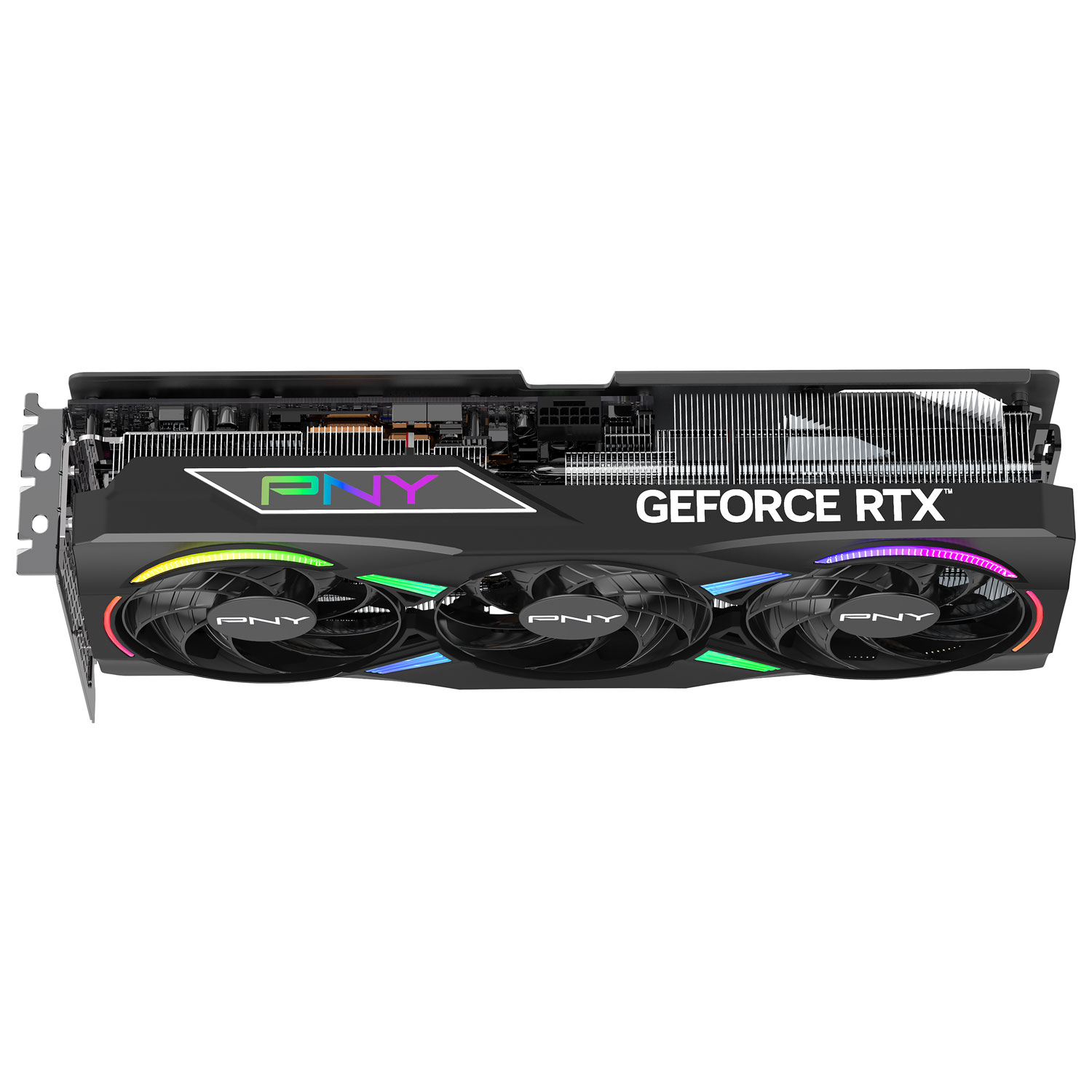 Carte graphique GeForce RTX 5080 de PNY avec mémoire GDDR7 de 16 Go