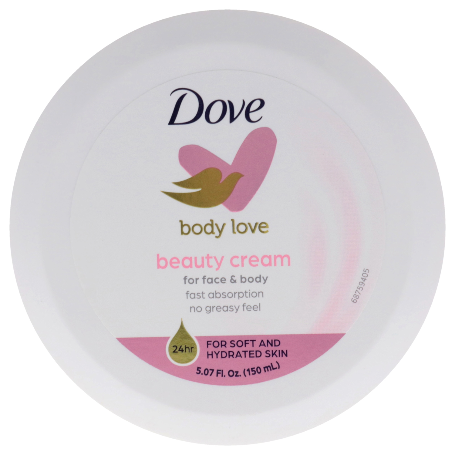 Crème beauté - Rose par Dove pour Femme - 5&nbsp;oz Crème