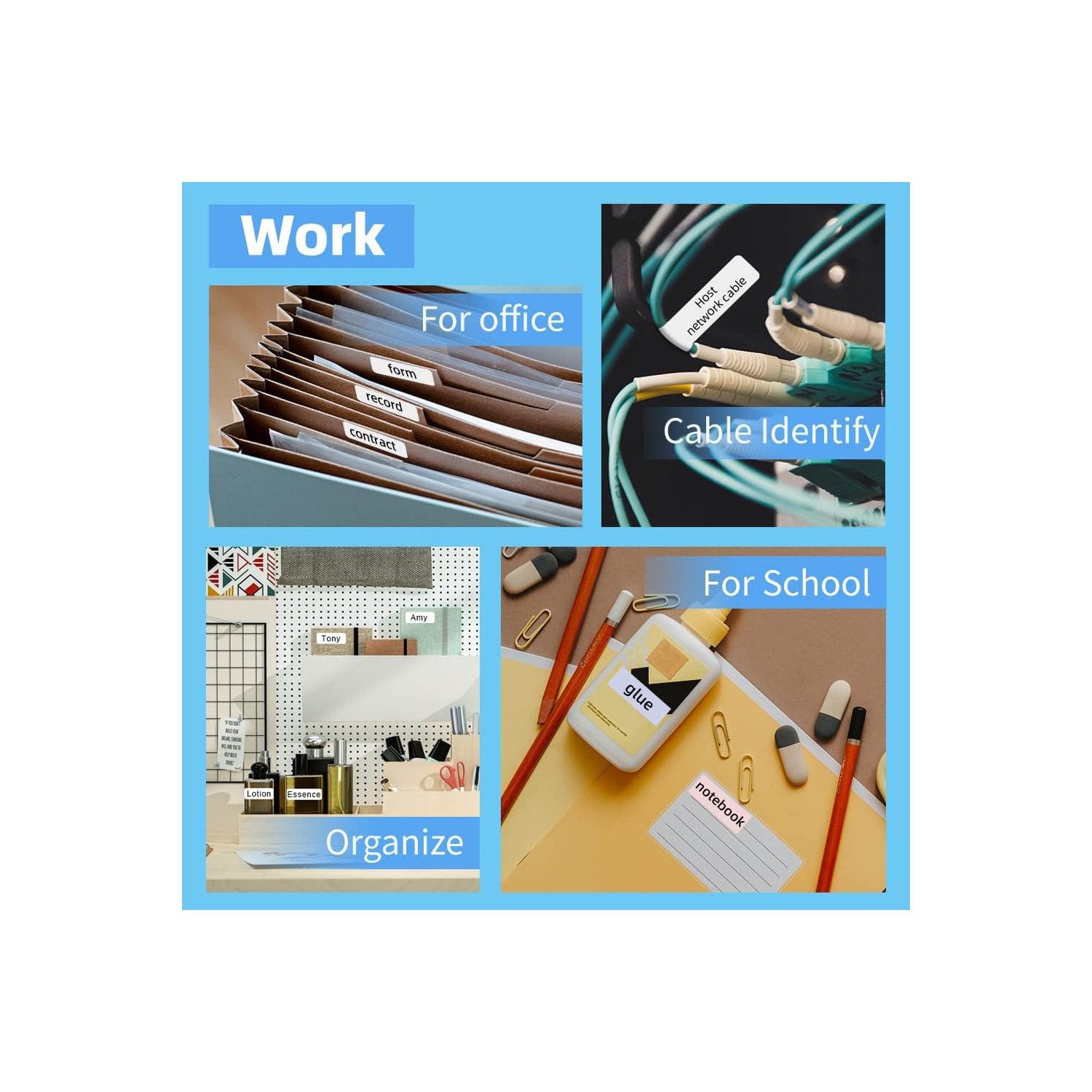 Phomemo D30 Portable Bluetooth Mini Label Printer