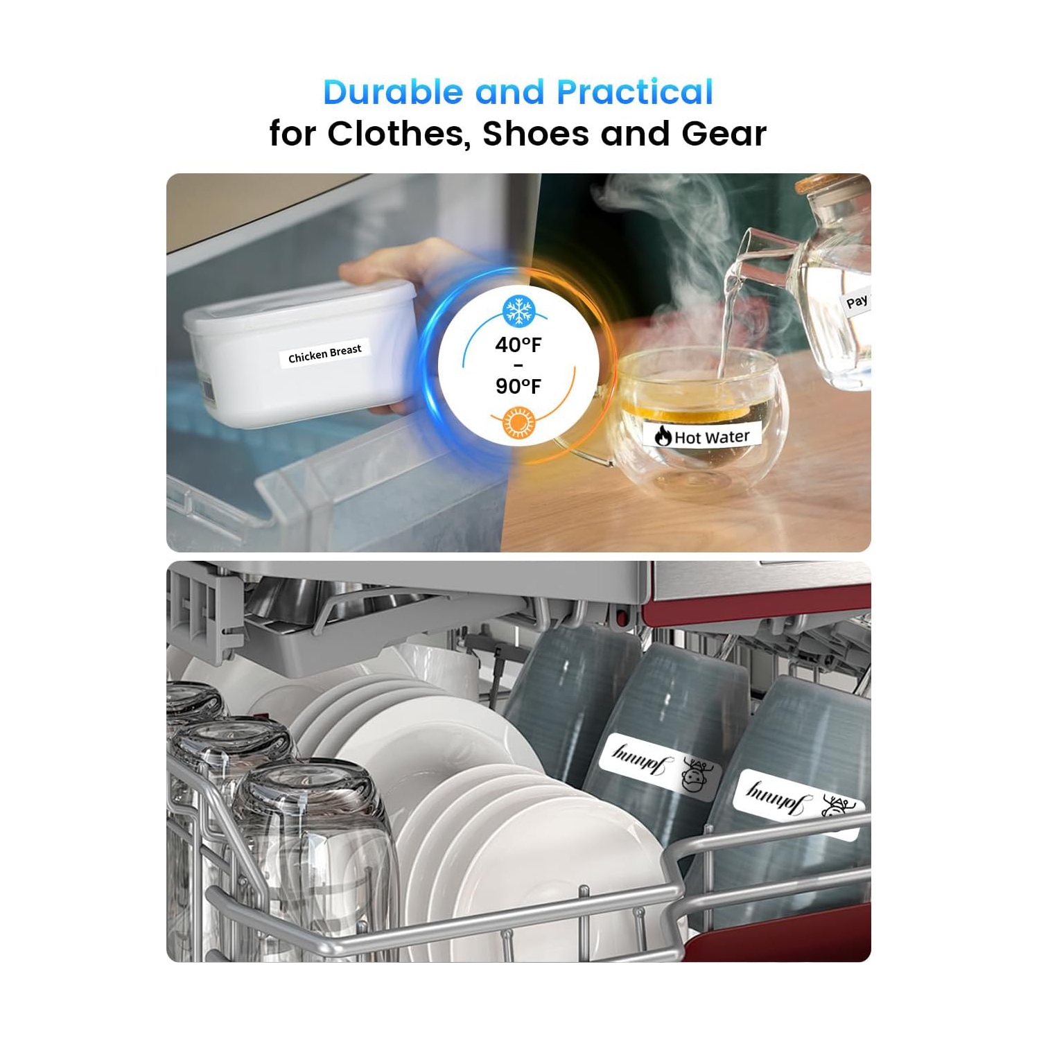 Phomemo A30 Portable Label Maker Ribbon Printer for gift